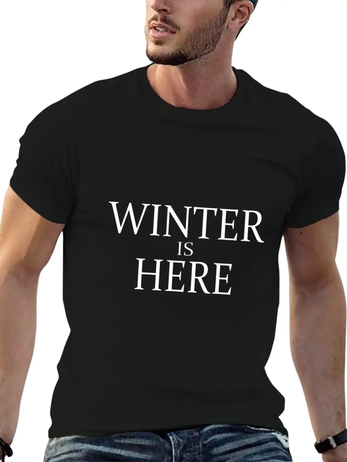 Winter Is Here Unisex Casual T-Shirt – Clean Design For Daily Comfort