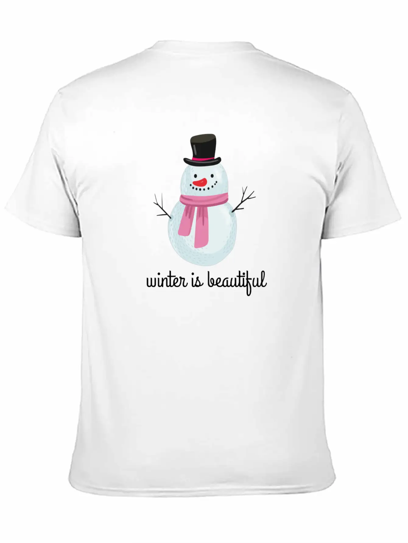 Winter Stylish Everyday T-Shirt – Unisex Basic Cotton Tee