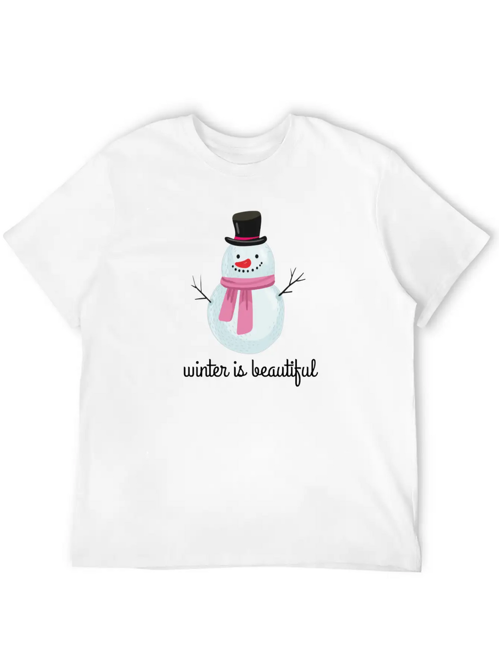 Winter Stylish Everyday T-Shirt – Unisex Basic Cotton Tee