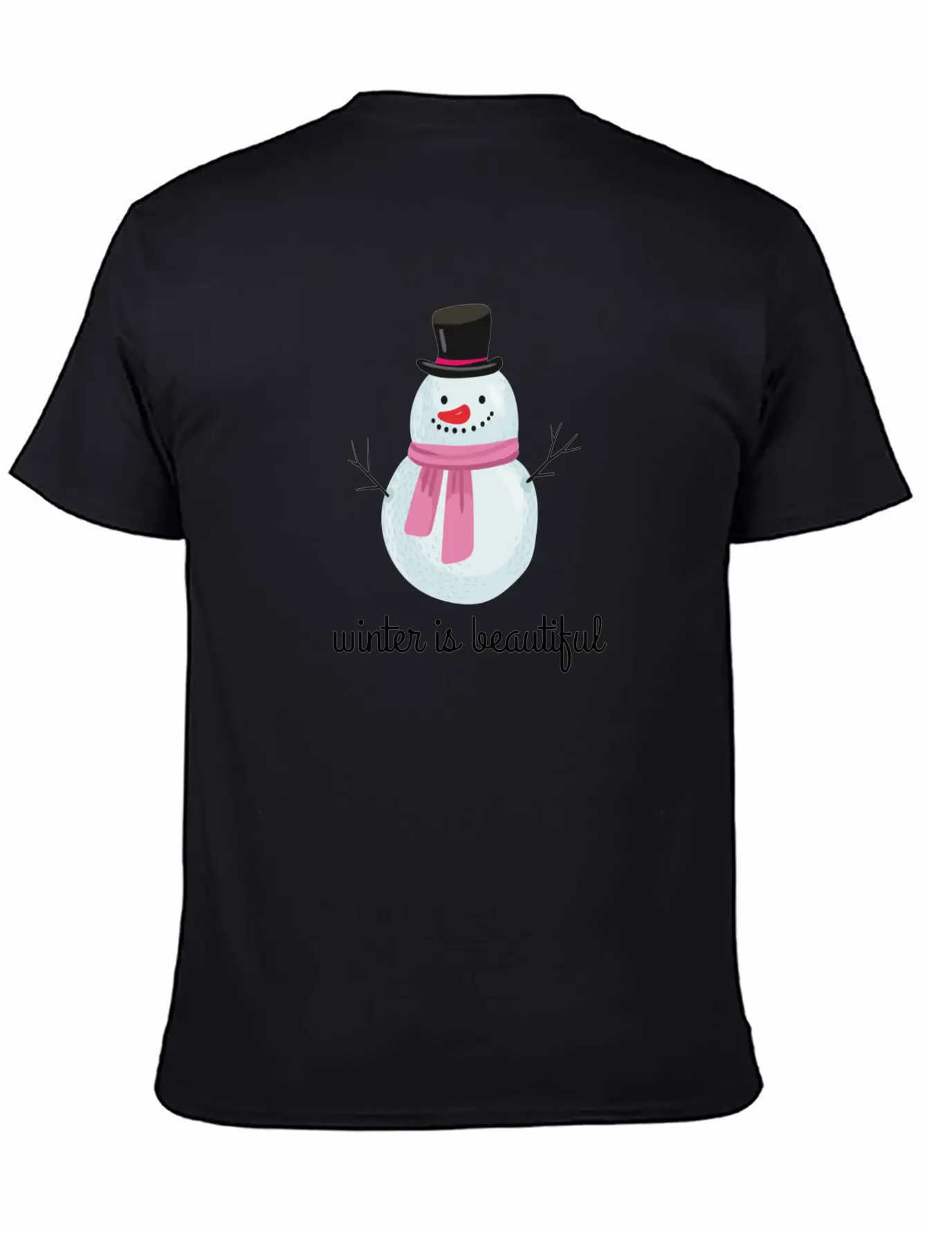 Winter Stylish Everyday T-Shirt – Unisex Basic Cotton Tee