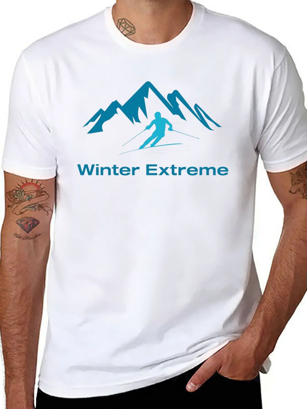 Winter Xtreme Unisex Short Sleeve Soft Cotton T-Shirt – Casual Everyday Wear