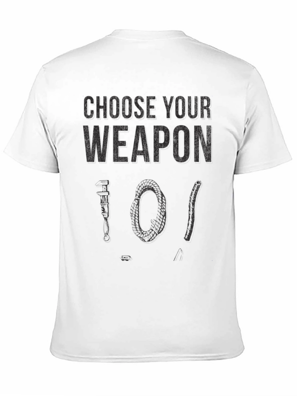 Choose Your Weapon T-Shirt - Black Graphic Tee