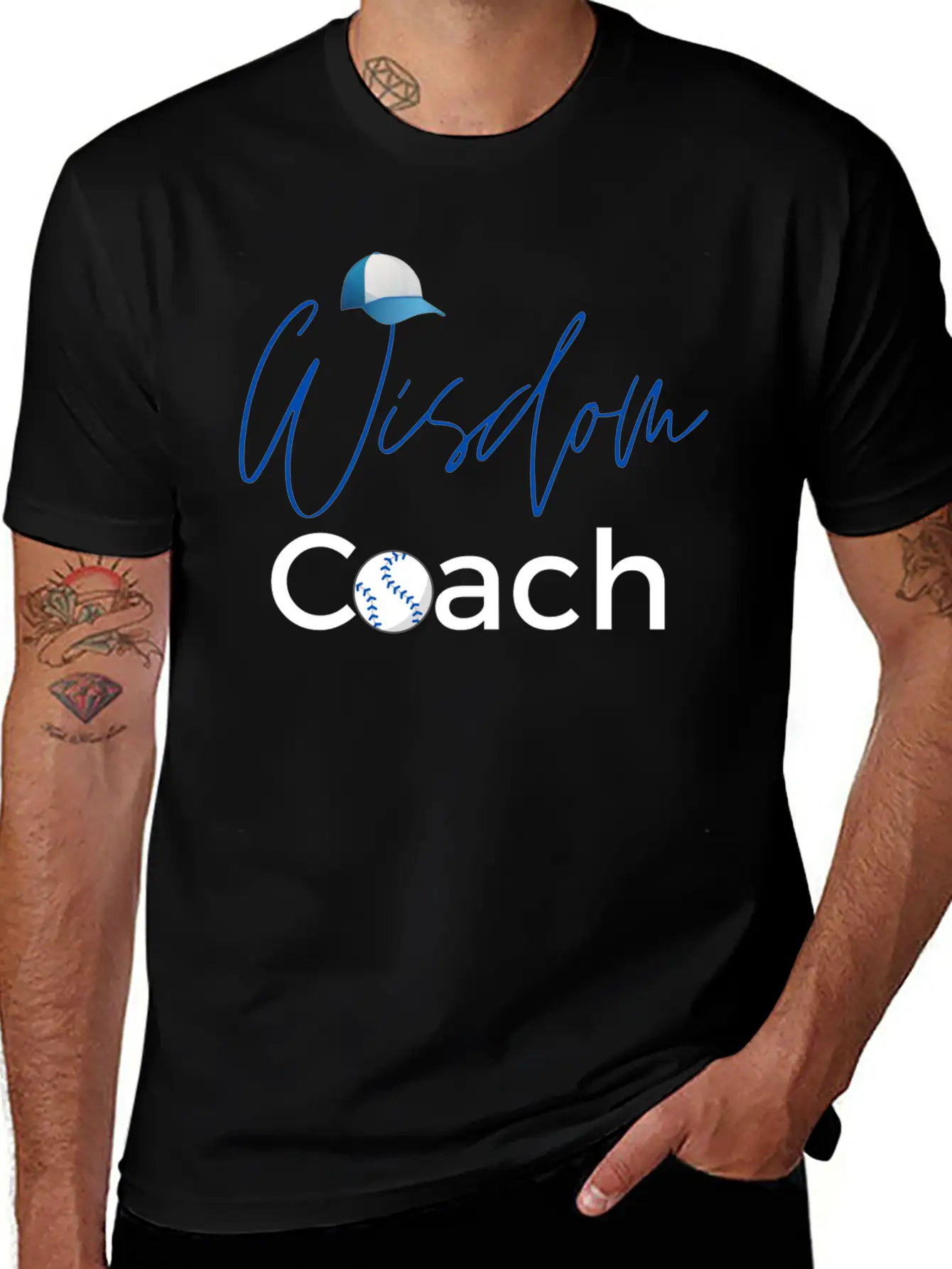 Wisdom Coach - Get Understanding Casual Graphic T-Shirt – Simple And Comfortable Daily Wear