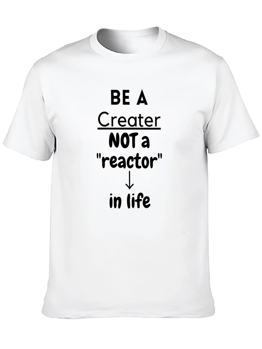 Wisdom In Life Unisex Casual T-Shirt – Clean Design For Daily Comfort