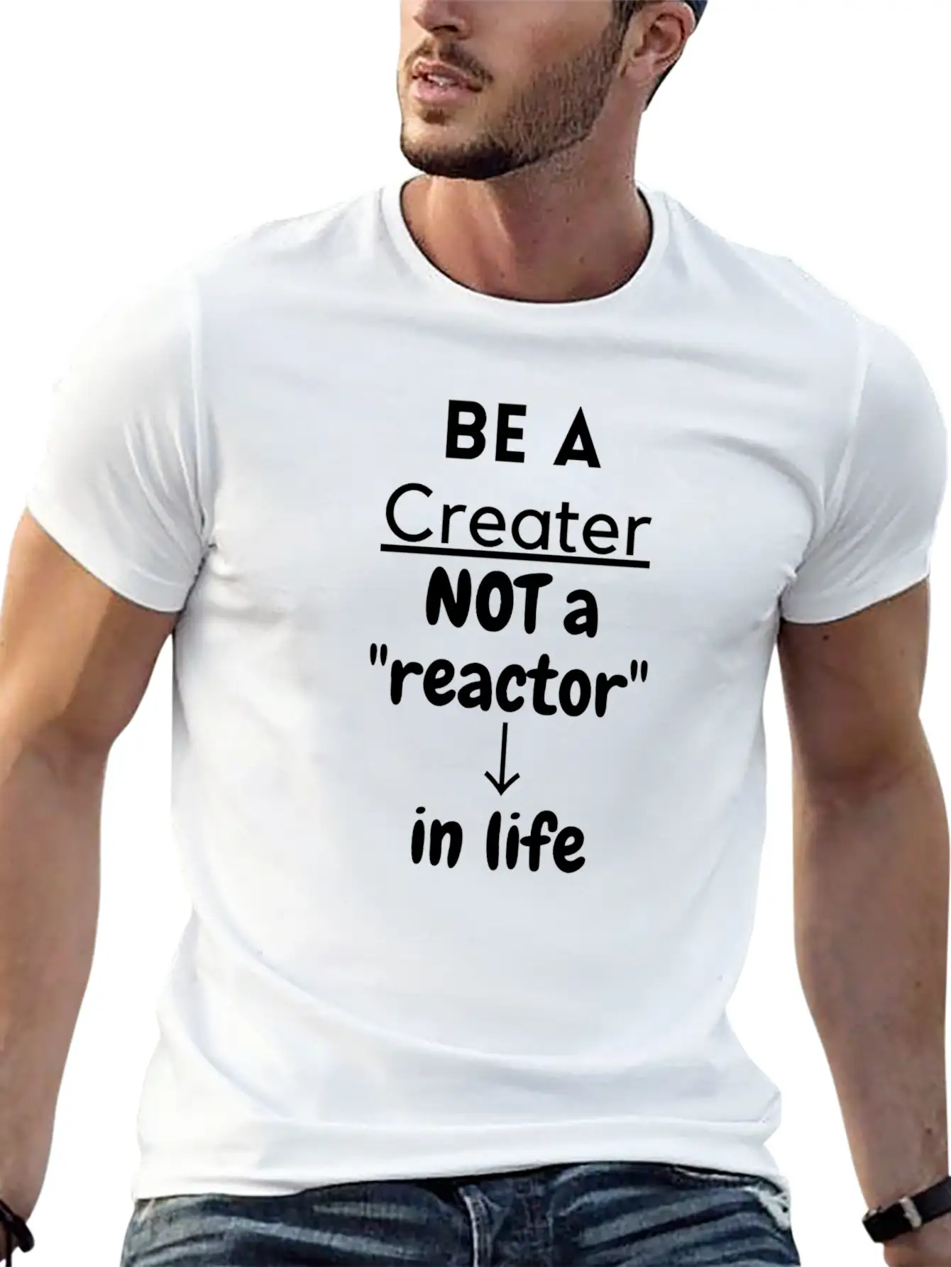 Wisdom In Life Unisex Casual T-Shirt – Clean Design For Daily Comfort