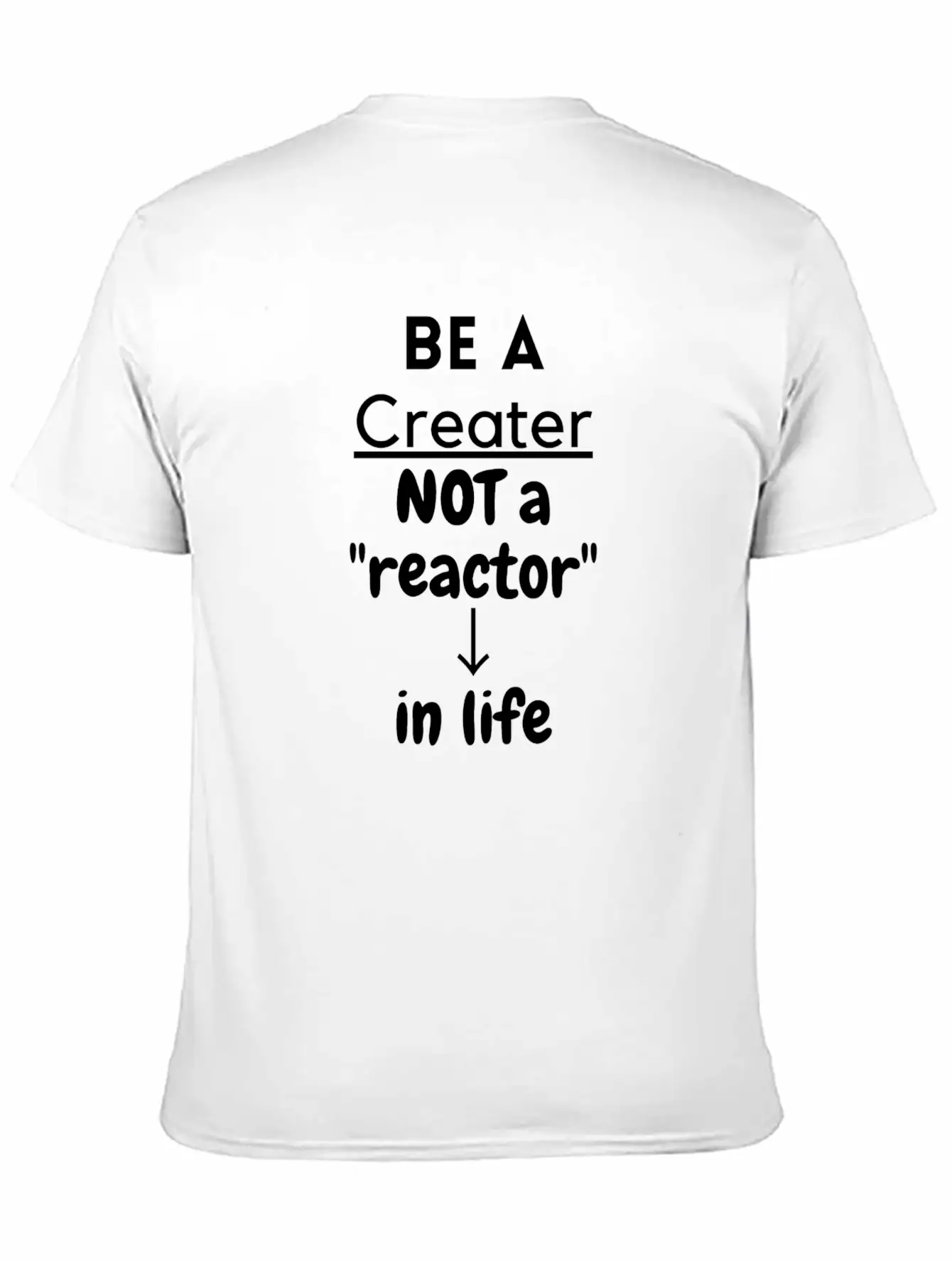 Wisdom In Life Unisex Casual T-Shirt – Clean Design For Daily Comfort