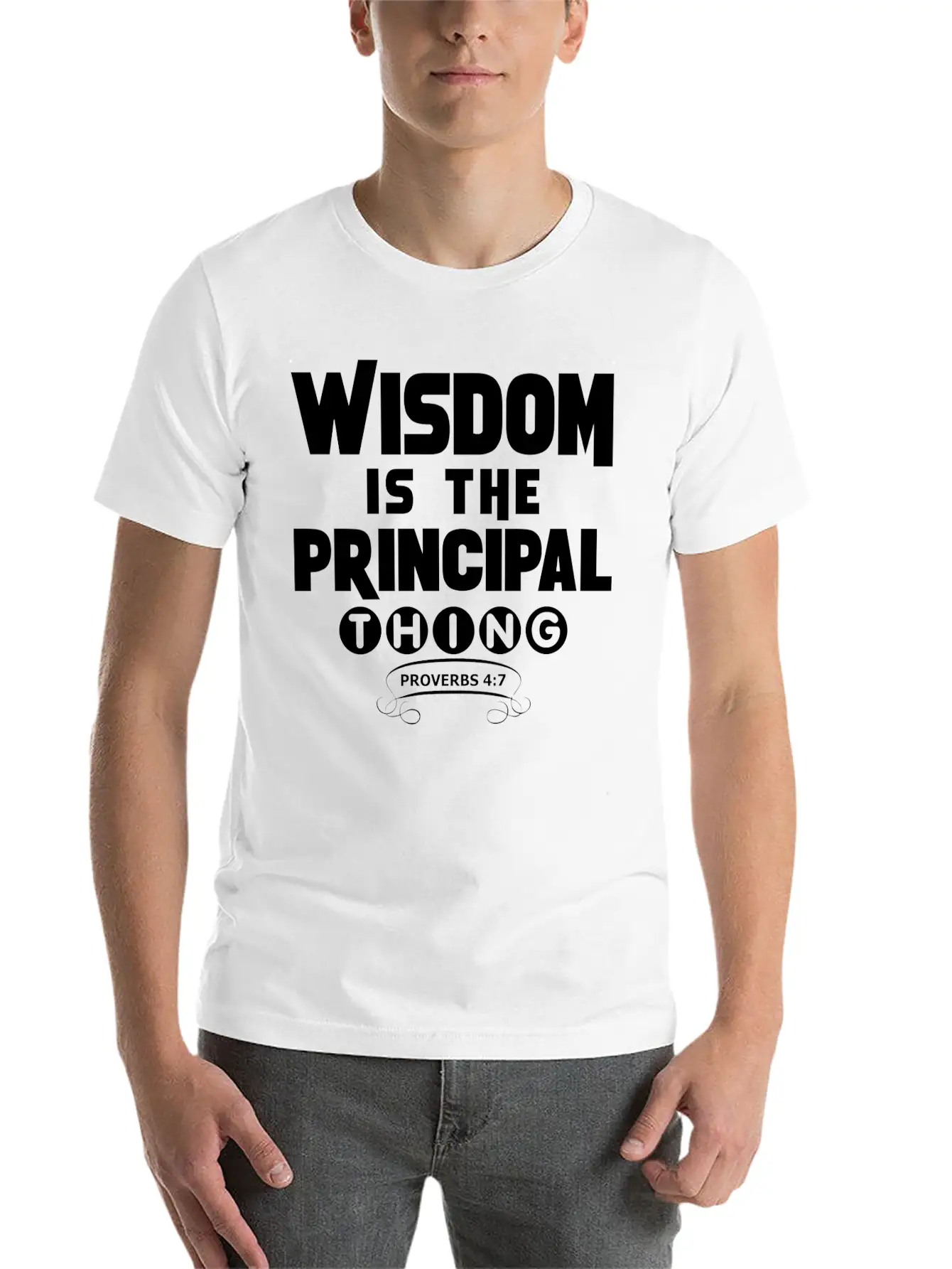 Wisdom Tshirt Unisex Casual T-Shirt – Clean Design For Daily Comfort