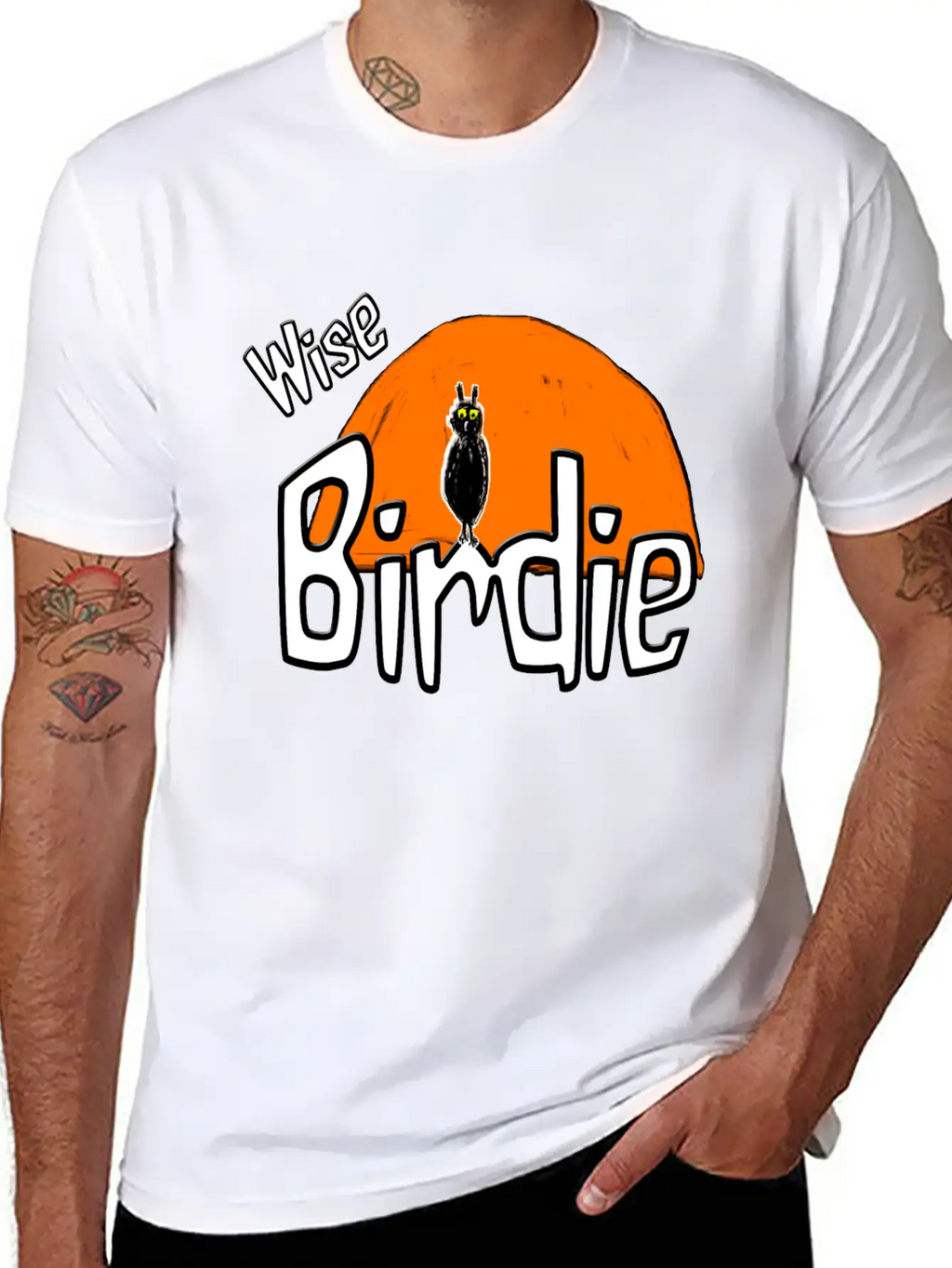 Wise Birdie. Unisex Casual T-Shirt – Clean Design For Daily Comfort