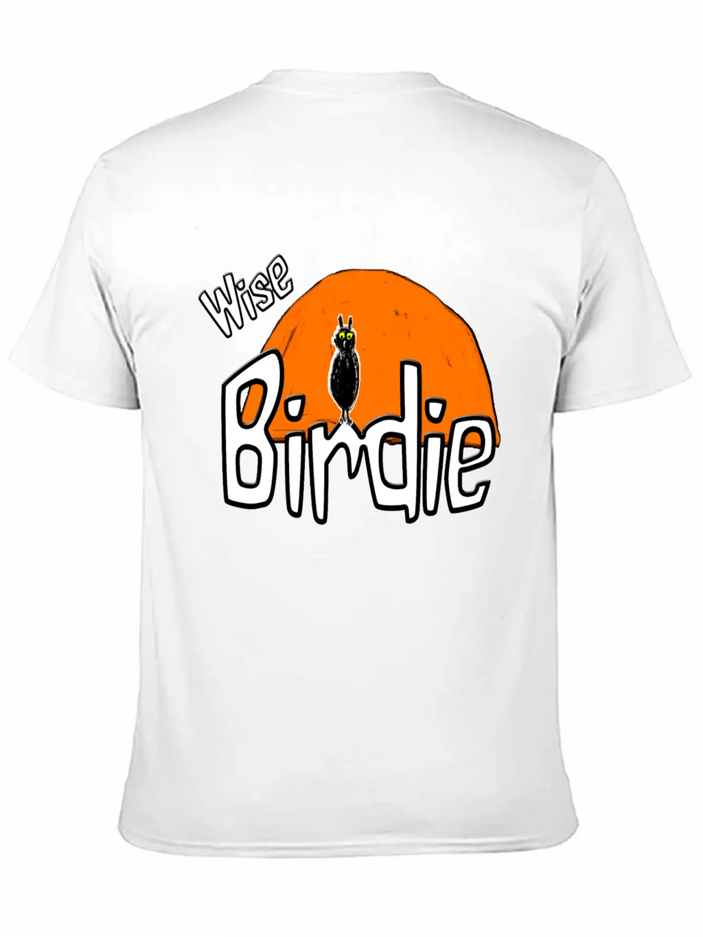 Wise Birdie. Unisex Casual T-Shirt – Clean Design For Daily Comfort