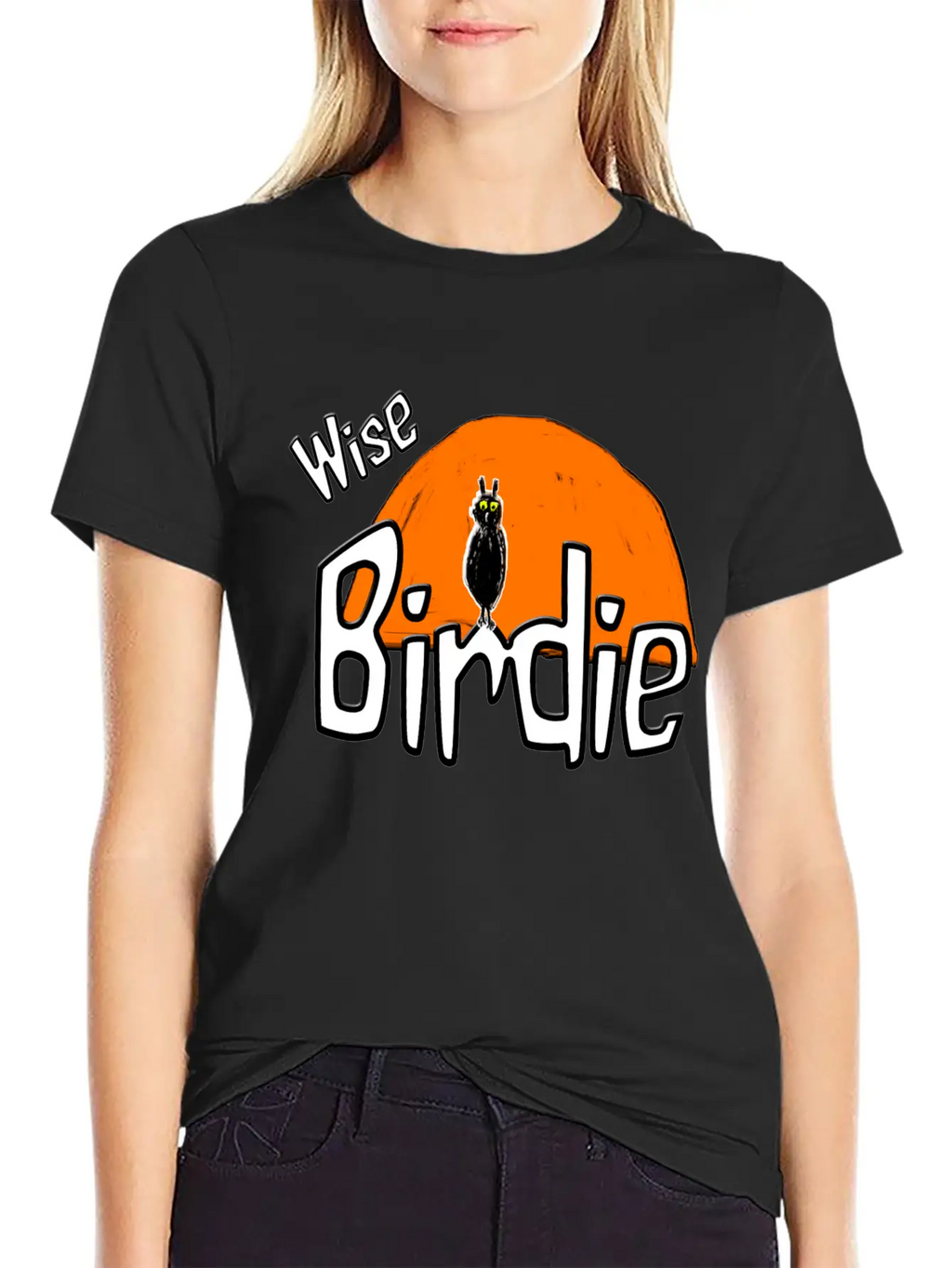 Wise Birdie. Unisex Casual T-Shirt – Clean Design For Daily Comfort