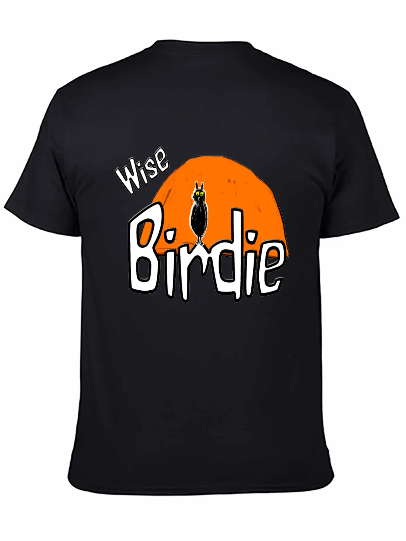 Wise Birdie. Unisex Casual T-Shirt – Clean Design For Daily Comfort