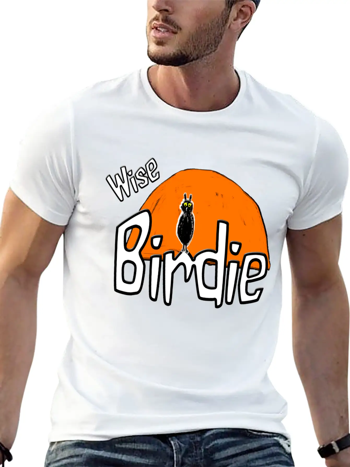 Wise Birdie. Unisex Casual T-Shirt – Clean Design For Daily Comfort