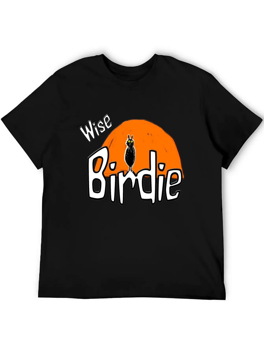 Wise Birdie. Unisex Casual T-Shirt – Clean Design For Daily Comfort
