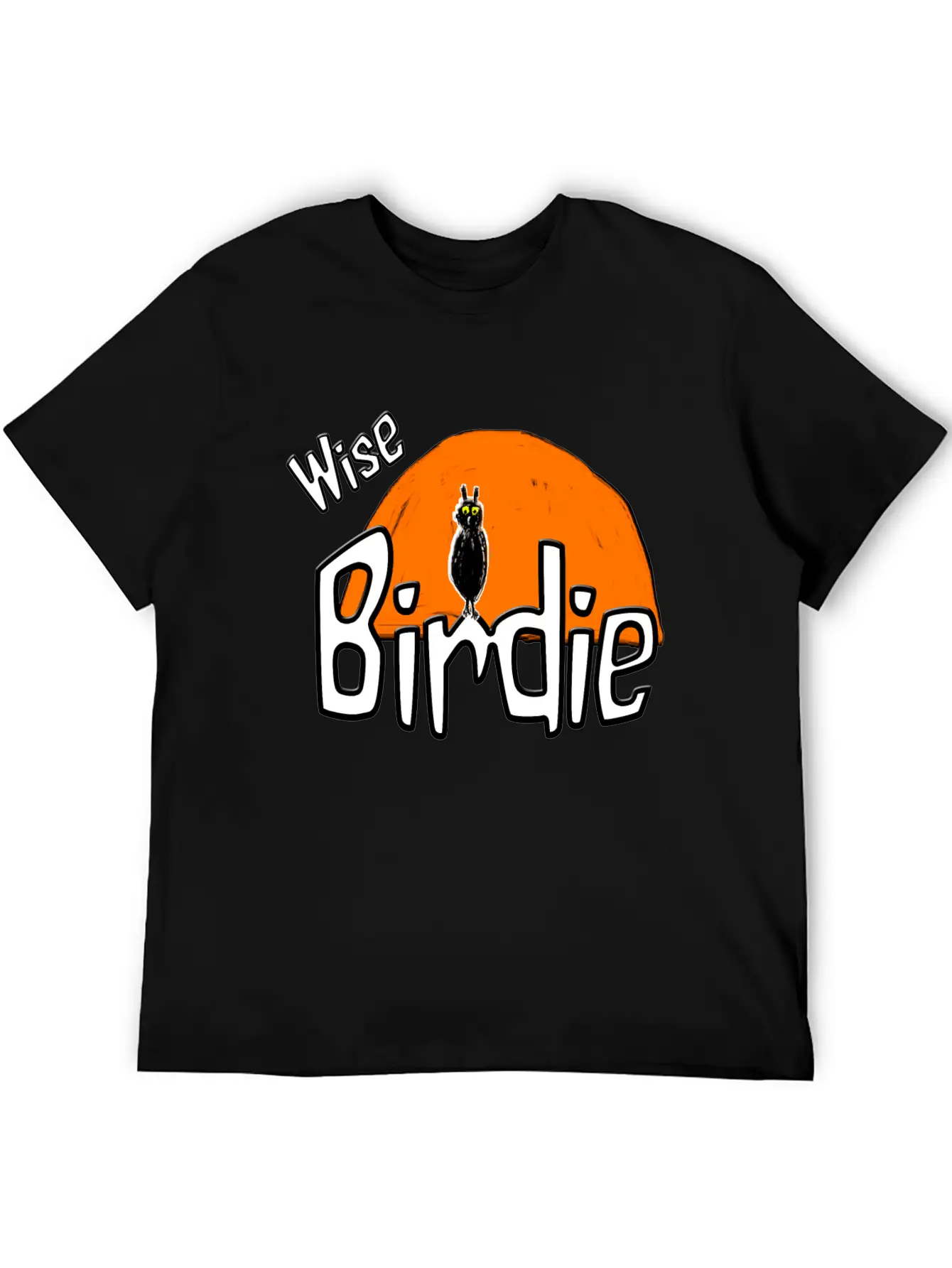Wise Birdie. Unisex Casual T-Shirt – Clean Design For Daily Comfort