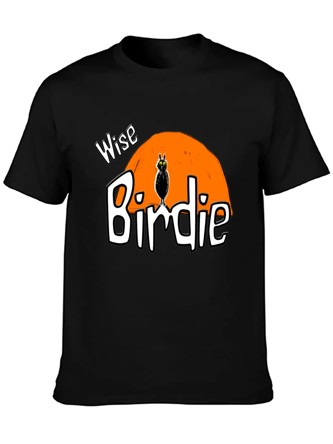 Wise Birdie. Unisex Casual T-Shirt – Clean Design For Daily Comfort