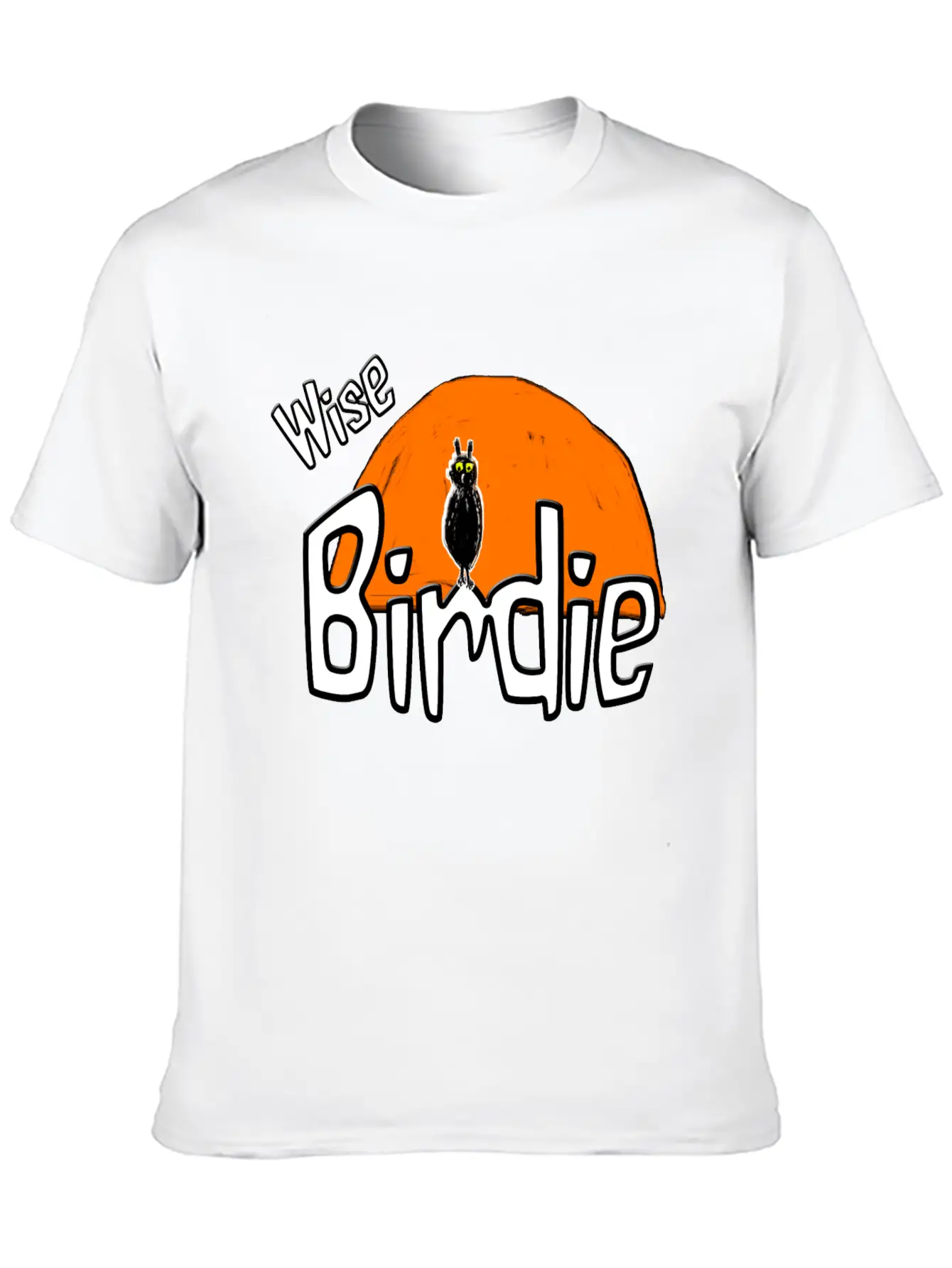 Wise Birdie. Unisex Casual T-Shirt – Clean Design For Daily Comfort