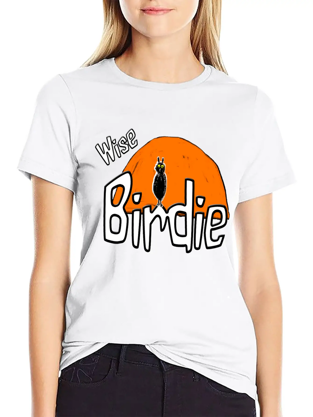Wise Birdie. Unisex Casual T-Shirt – Clean Design For Daily Comfort