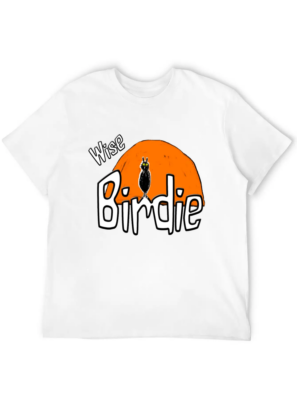Wise Birdie. Unisex Casual T-Shirt – Clean Design For Daily Comfort