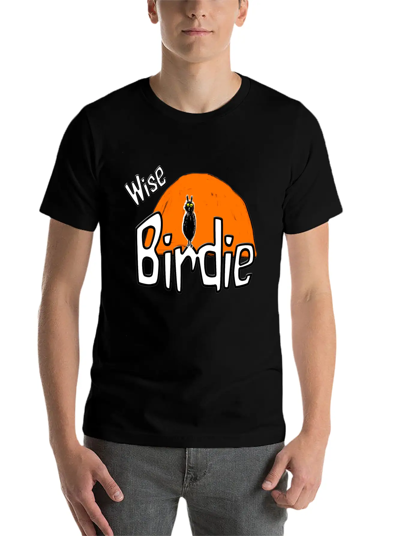 Wise Birdie. Unisex Casual T-Shirt – Clean Design For Daily Comfort