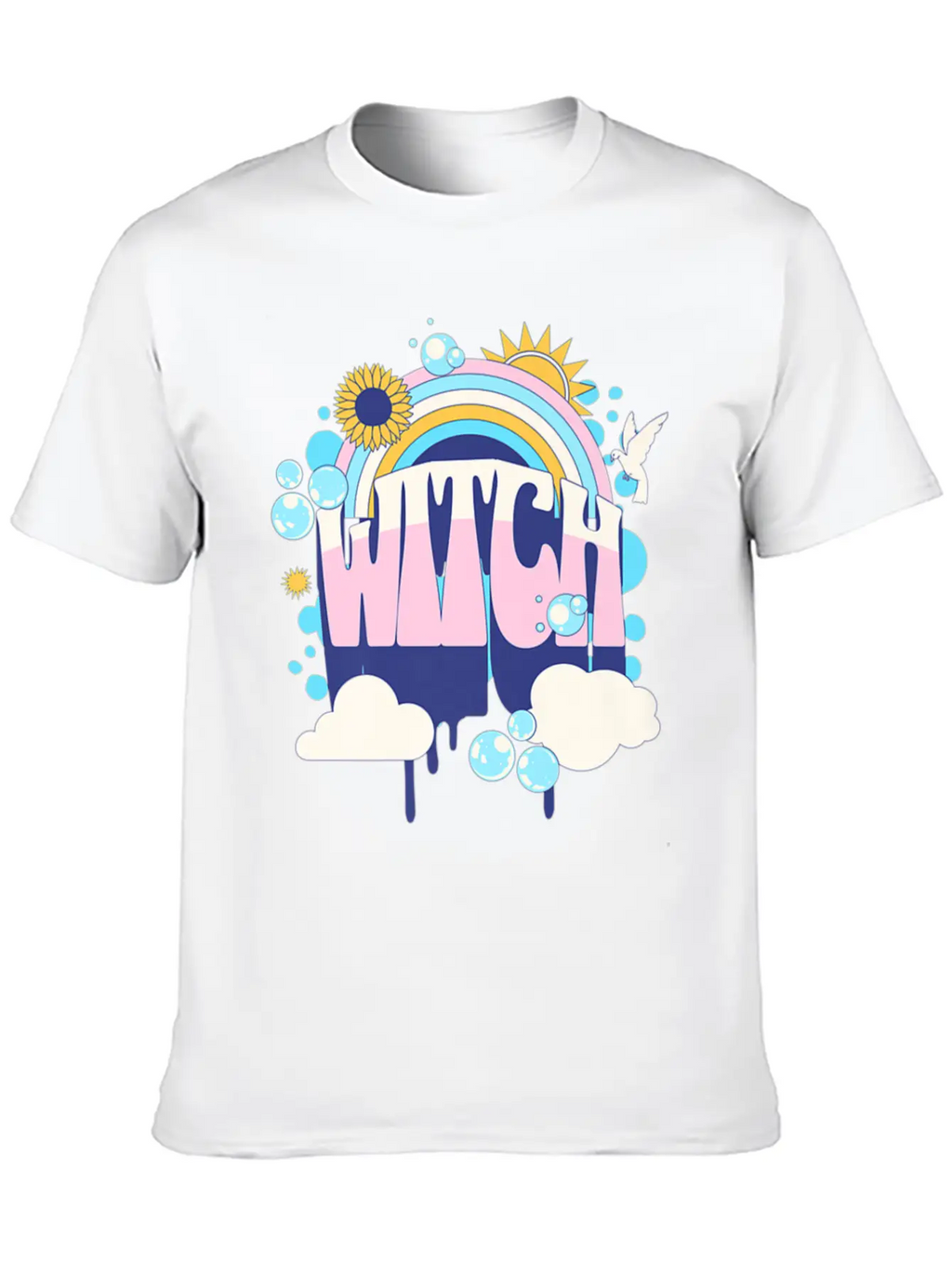 Witch Beautiful Fashion Clothing Premium Stylish Everyday T-Shirt – Unisex Basic Cotton Tee