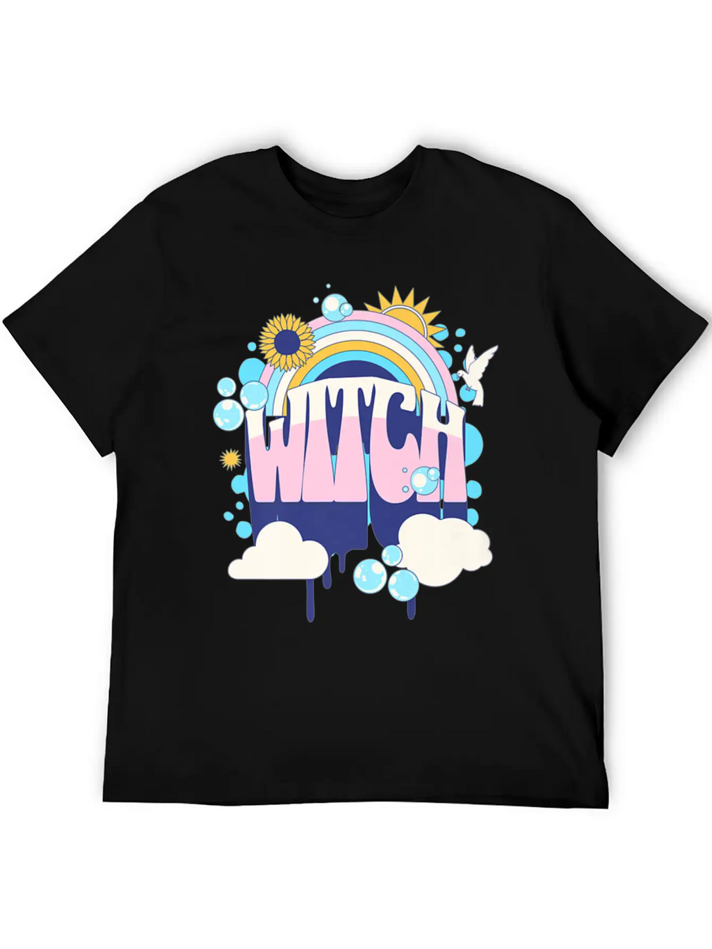 Witch Beautiful Fashion Clothing Premium Stylish Everyday T-Shirt – Unisex Basic Cotton Tee