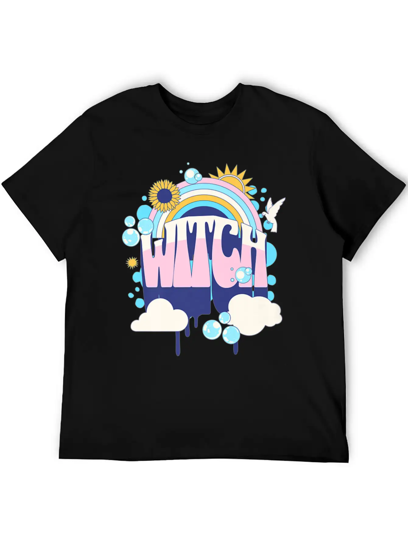 Witch Beautiful Fashion Clothing Premium Stylish Everyday T-Shirt – Unisex Basic Cotton Tee