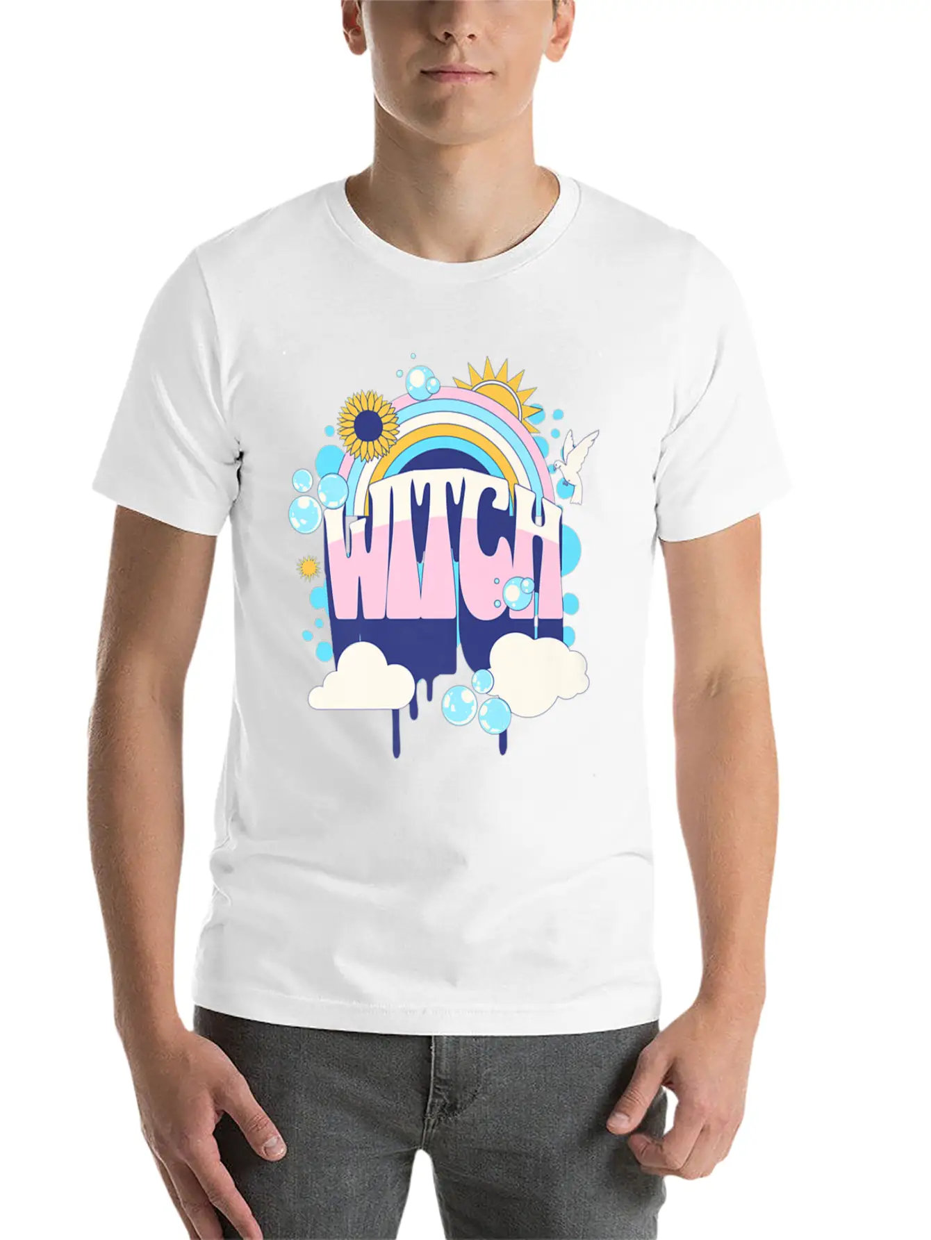 Witch Beautiful Fashion Clothing Premium Stylish Everyday T-Shirt – Unisex Basic Cotton Tee