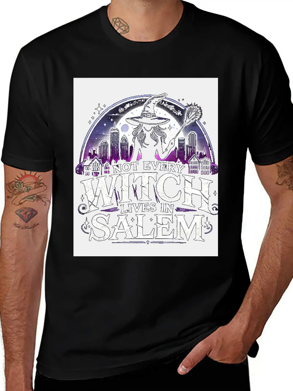 Witch Unisex Casual T-Shirt – Clean Design For Daily Comfort