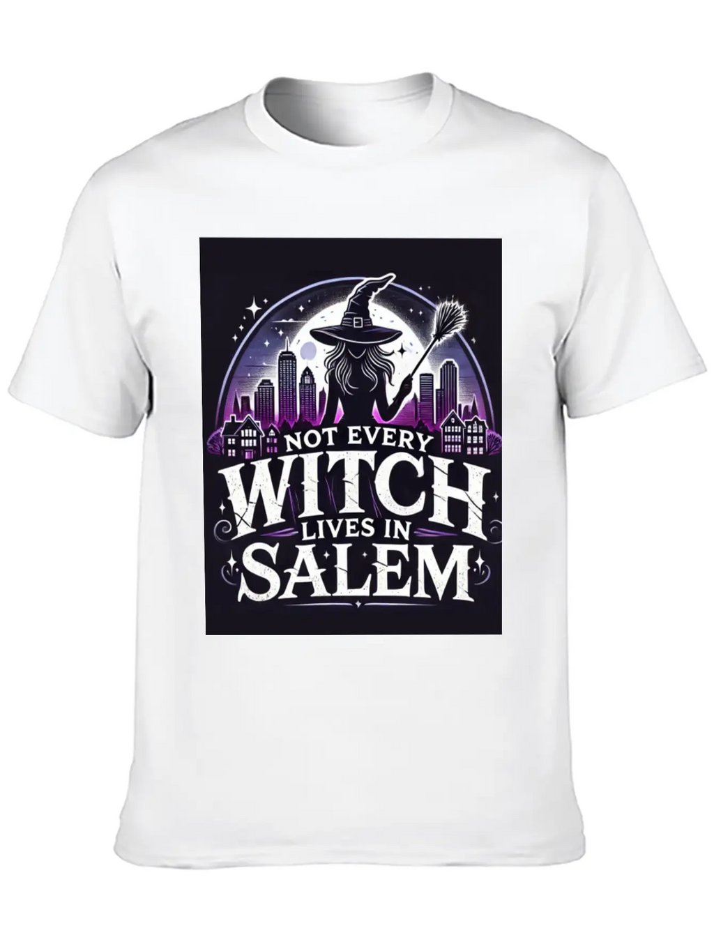 Witch Unisex Casual T-Shirt – Clean Design For Daily Comfort