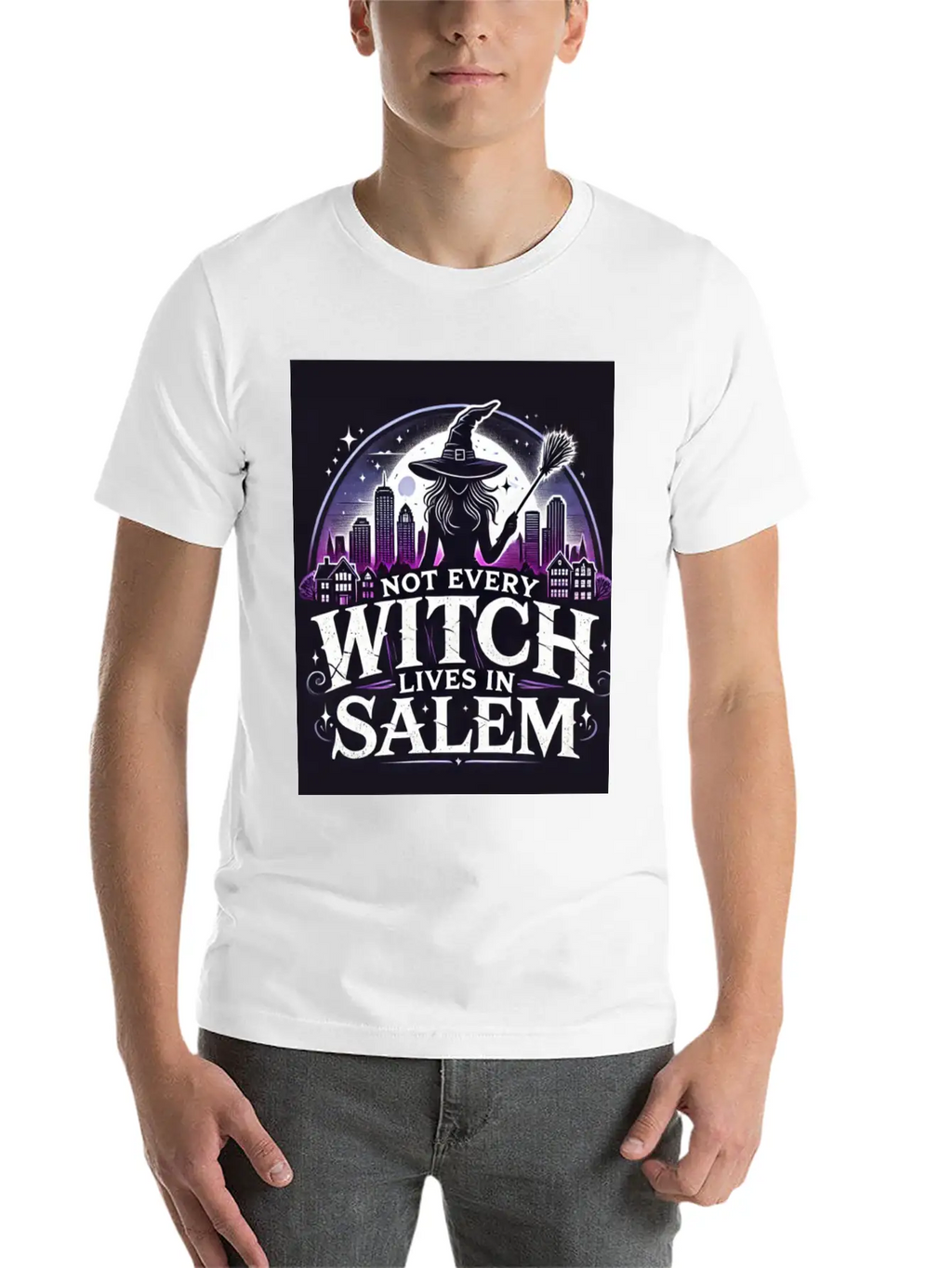 Witch Unisex Casual T-Shirt – Clean Design For Daily Comfort