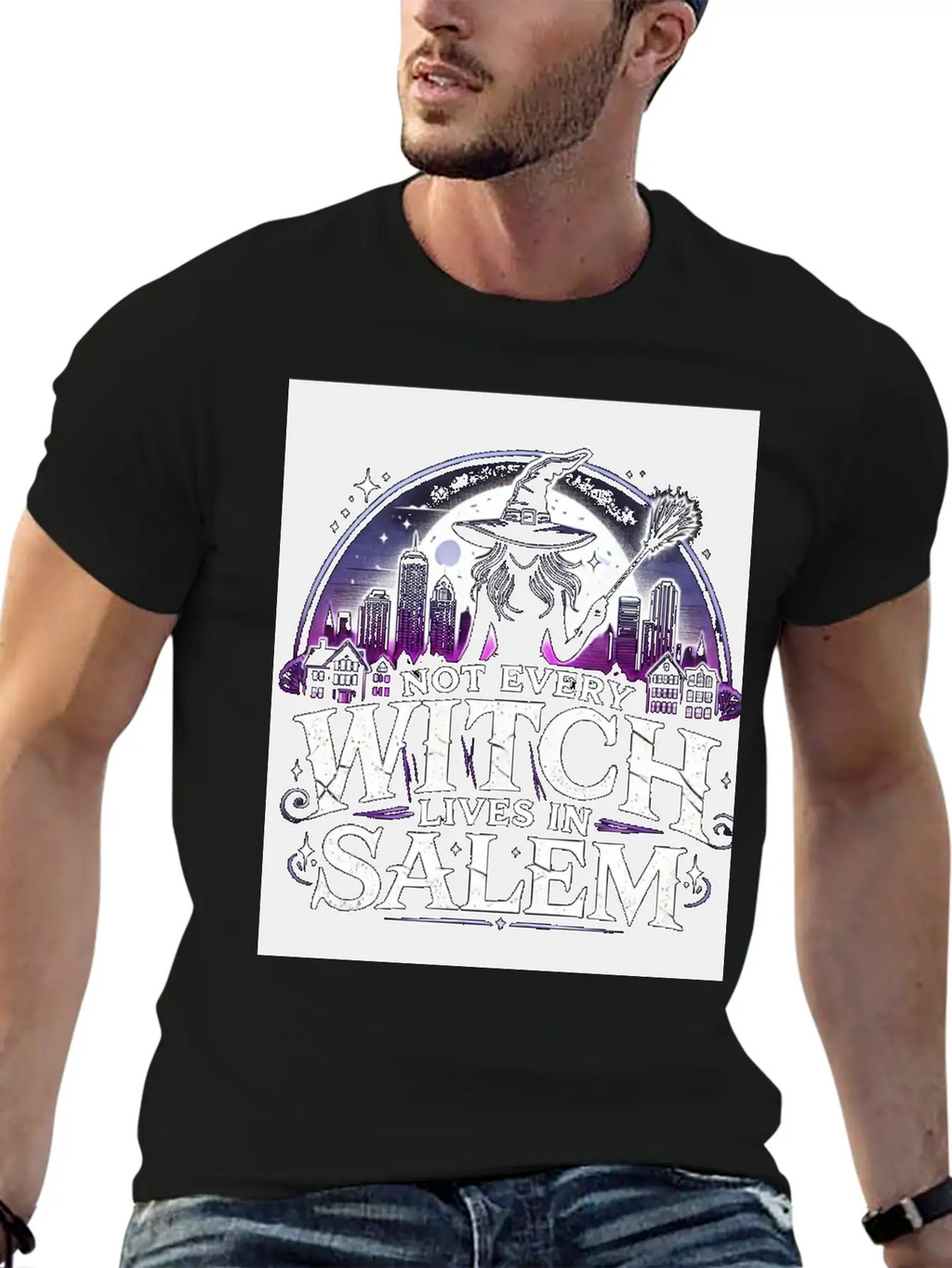 Witch Unisex Casual T-Shirt – Clean Design For Daily Comfort