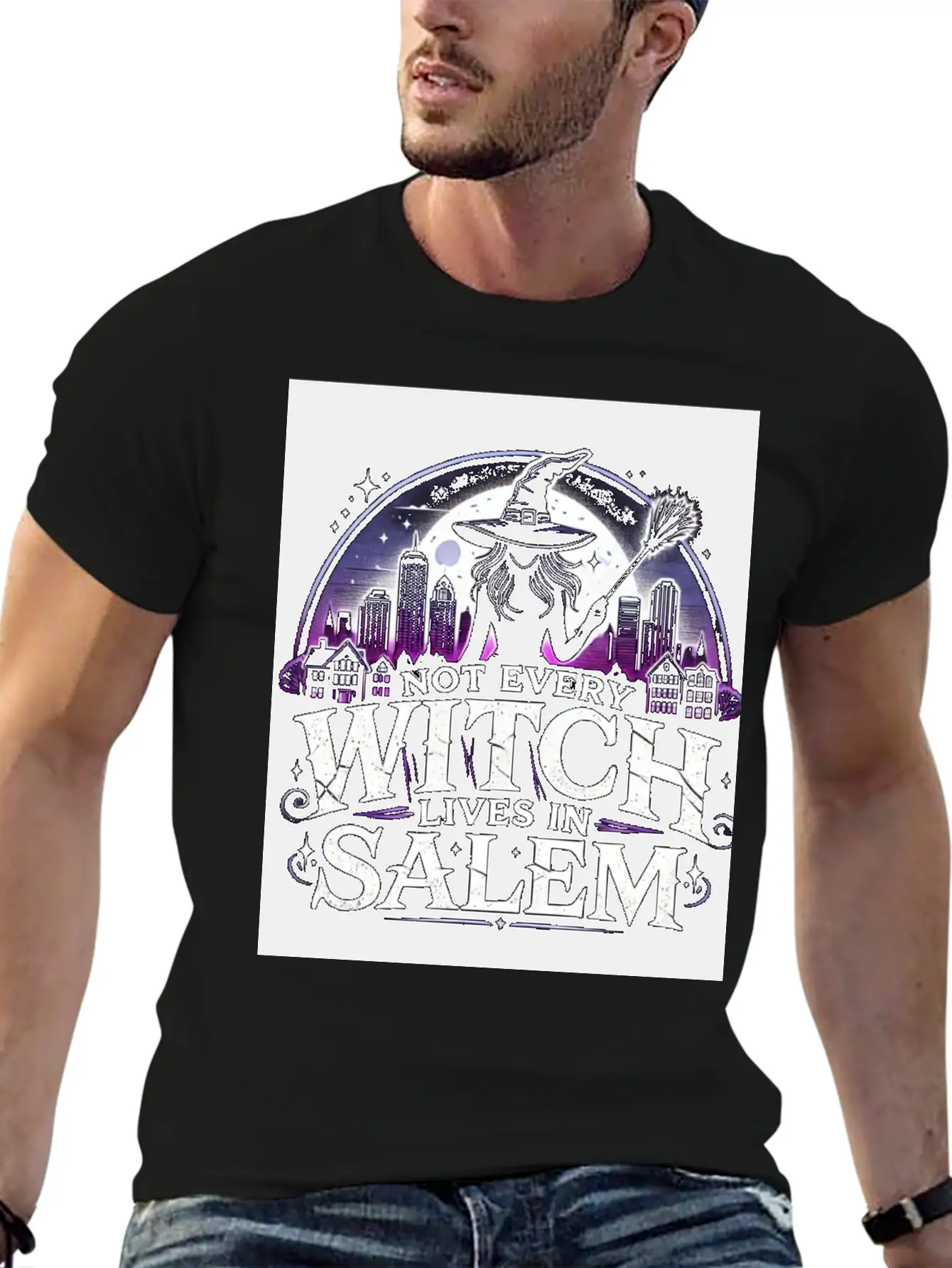 Witch Unisex Casual T-Shirt – Clean Design For Daily Comfort
