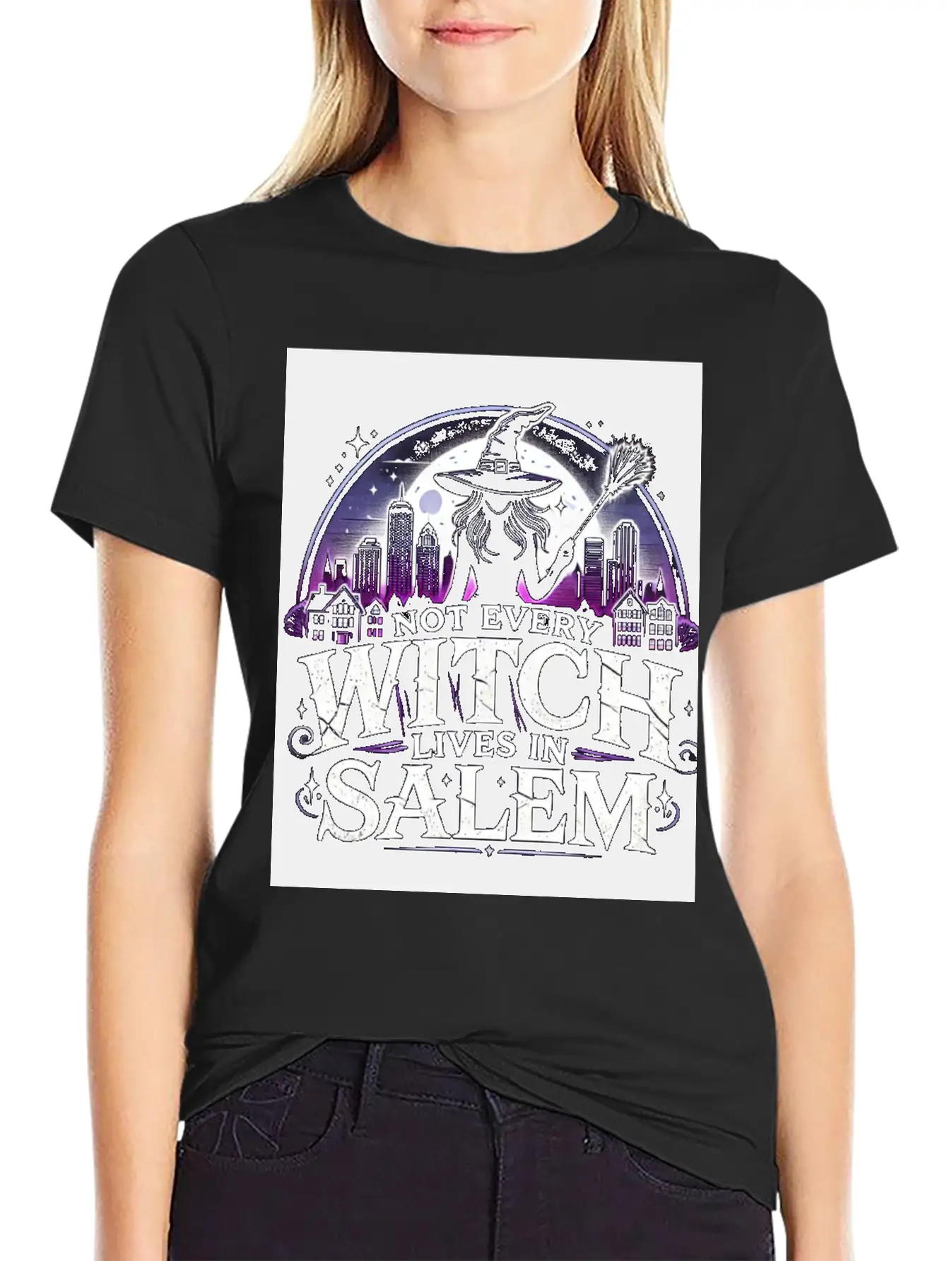 Witch Unisex Casual T-Shirt – Clean Design For Daily Comfort
