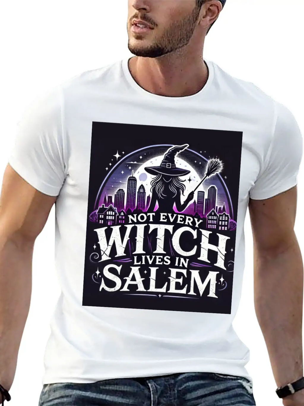 Witch Unisex Casual T-Shirt – Clean Design For Daily Comfort