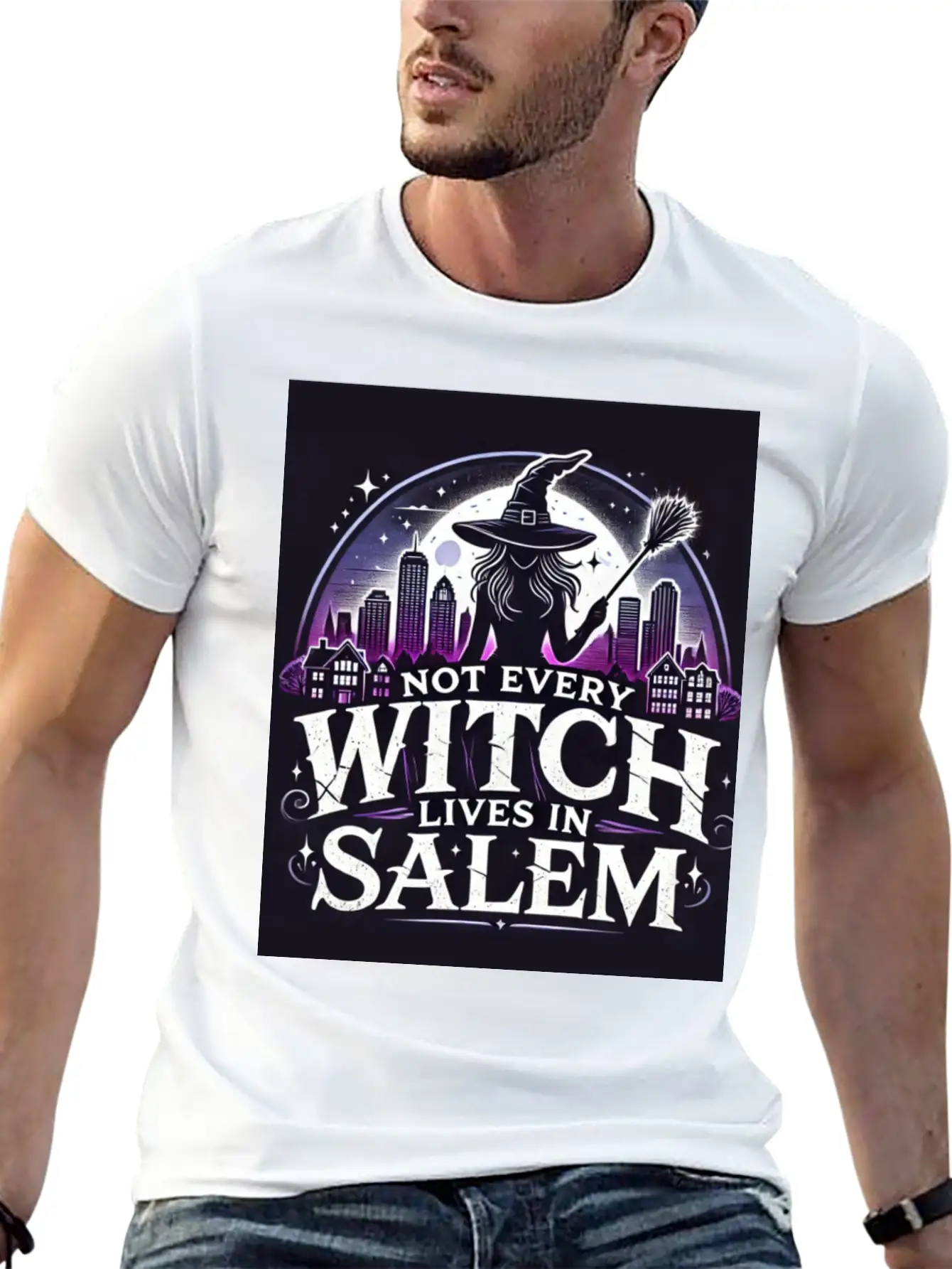 Witch Unisex Casual T-Shirt – Clean Design For Daily Comfort