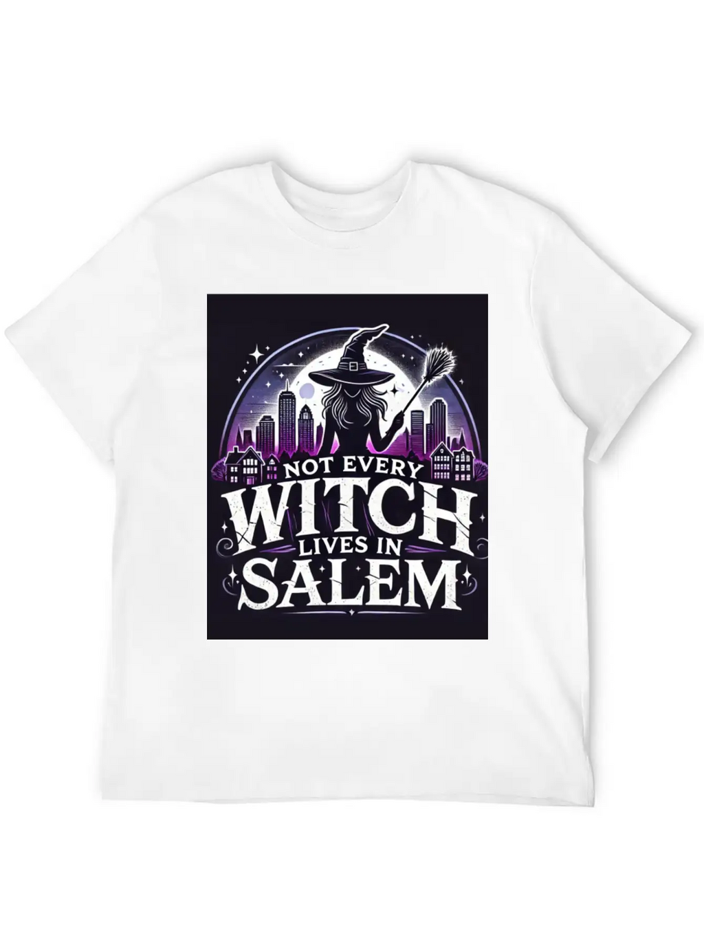 Witch Unisex Casual T-Shirt – Clean Design For Daily Comfort