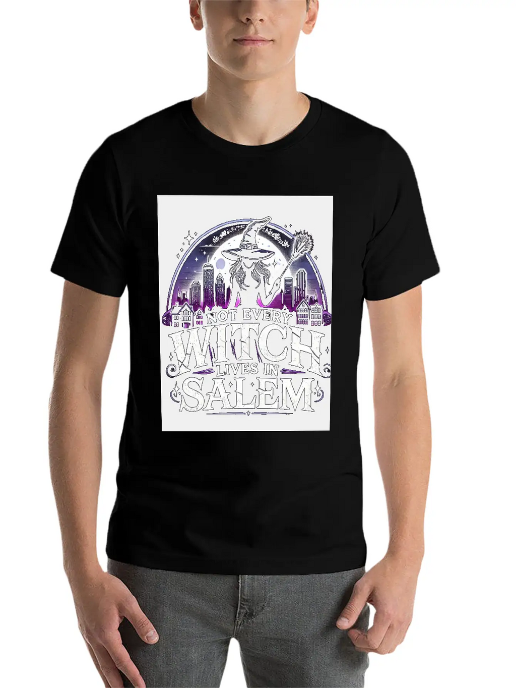 Witch Unisex Casual T-Shirt – Clean Design For Daily Comfort