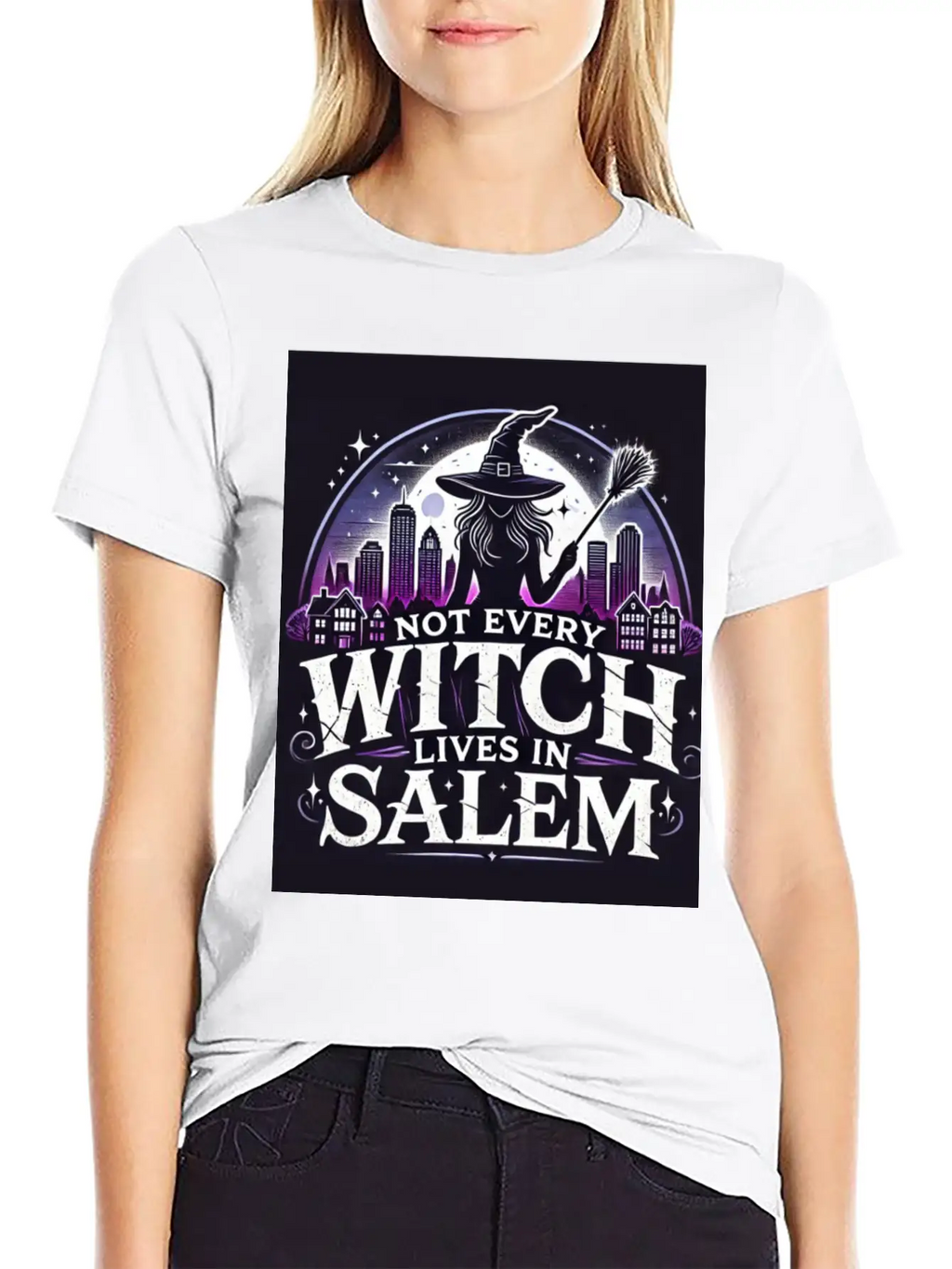Witch Unisex Casual T-Shirt – Clean Design For Daily Comfort