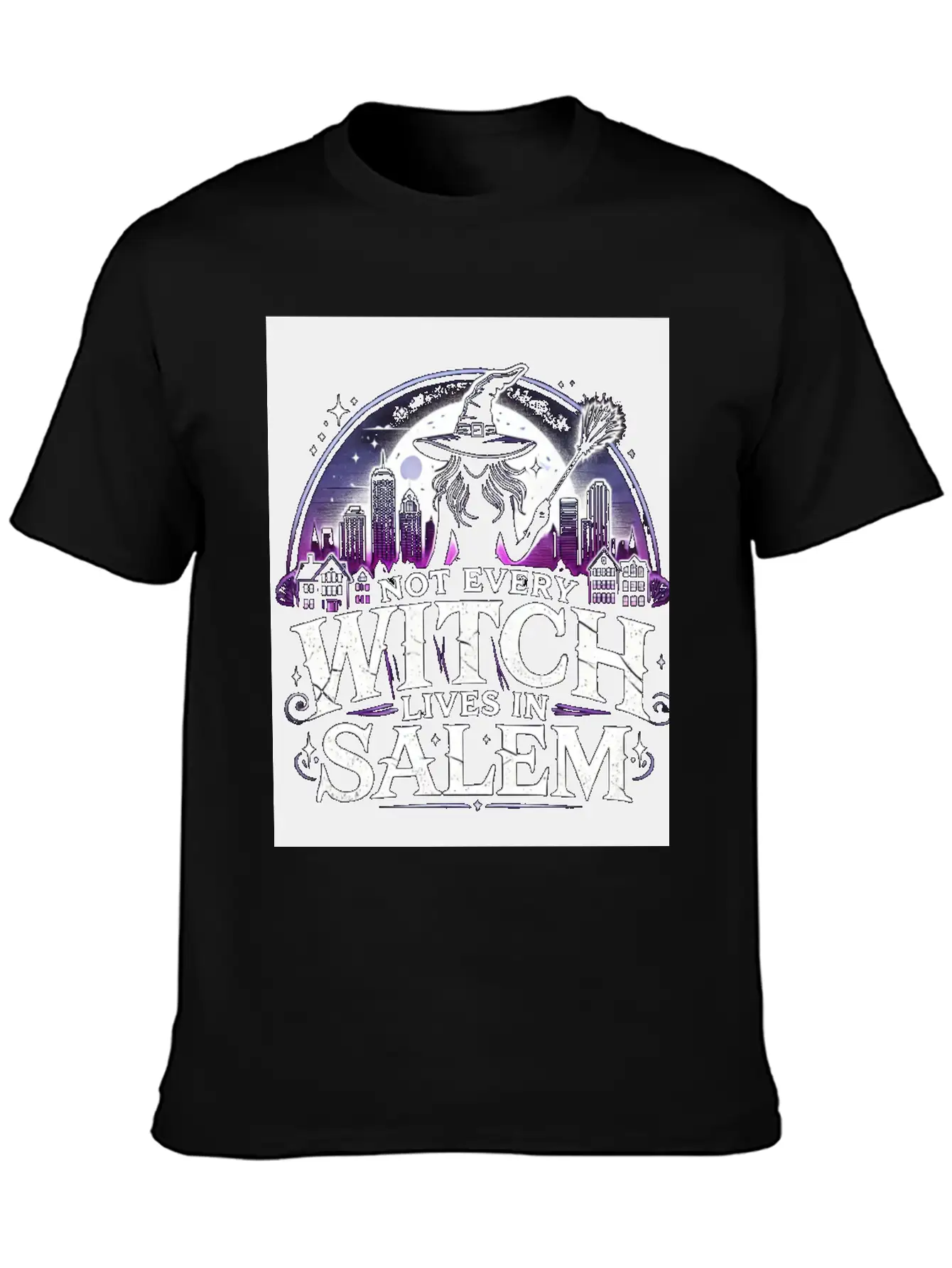Witch Unisex Casual T-Shirt – Clean Design For Daily Comfort