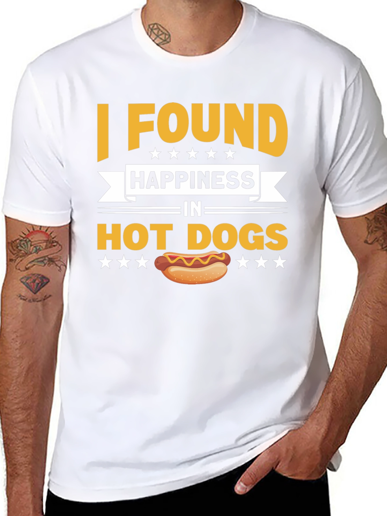 I Found Happiness In Hot Dogs T-Shirt