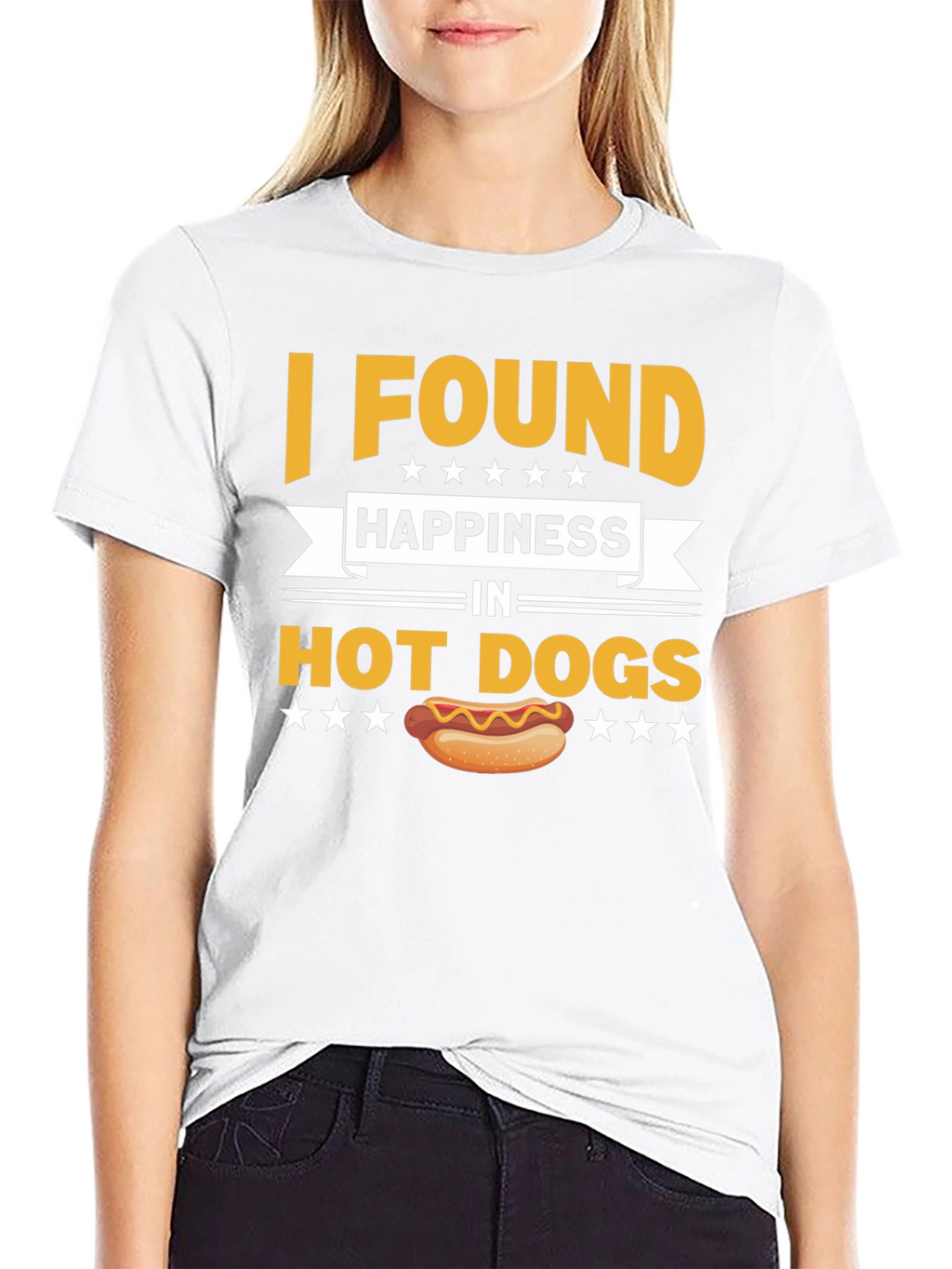I Found Happiness In Hot Dogs T-Shirt