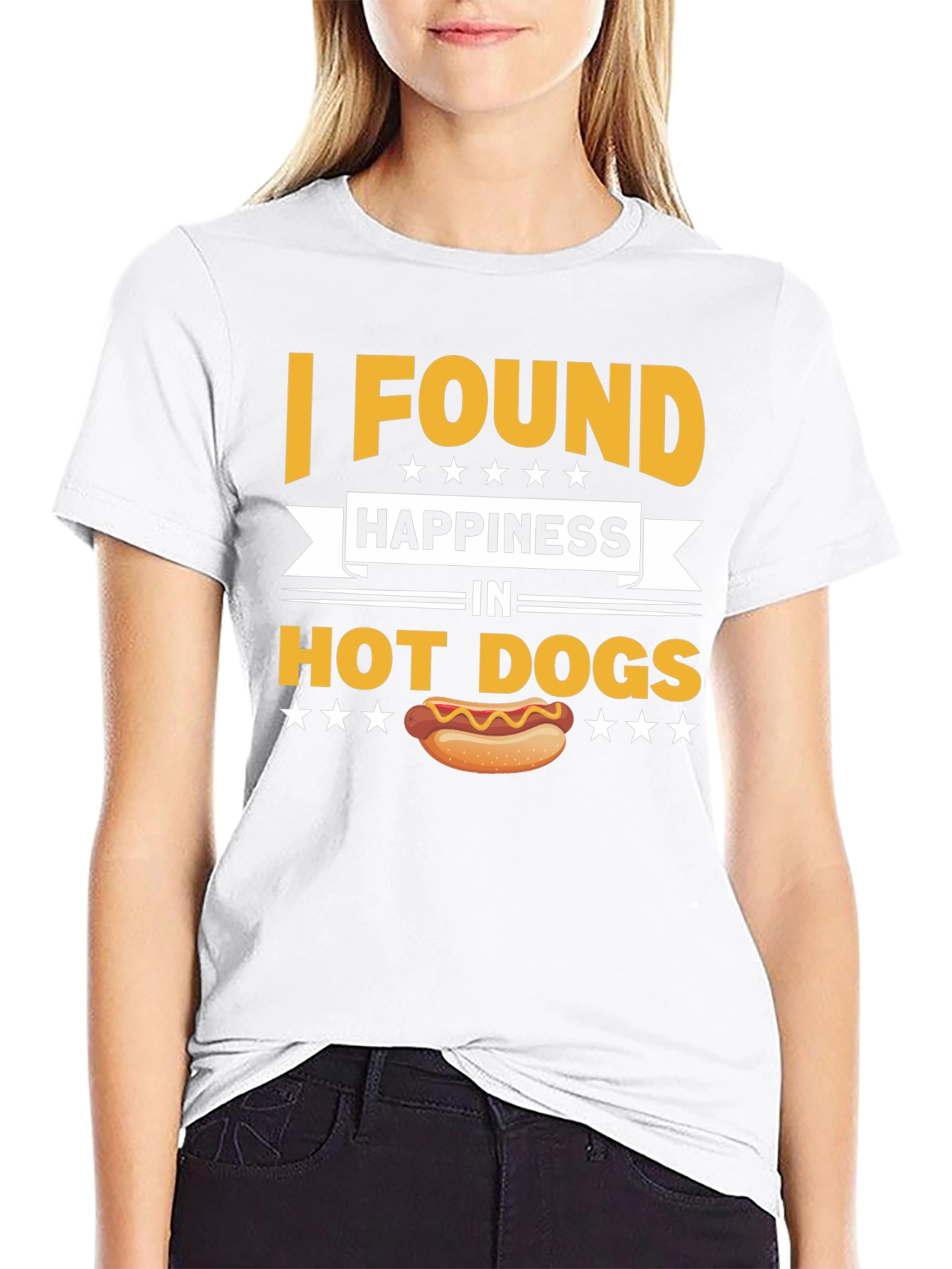 I Found Happiness In Hot Dogs T-Shirt
