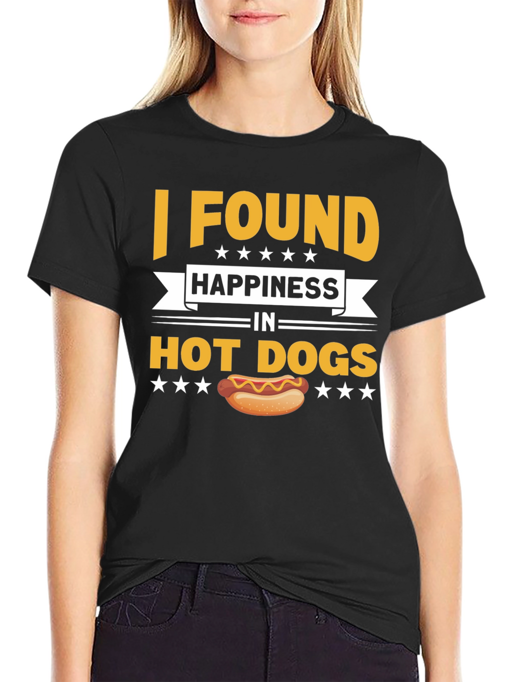 I Found Happiness In Hot Dogs T-Shirt
