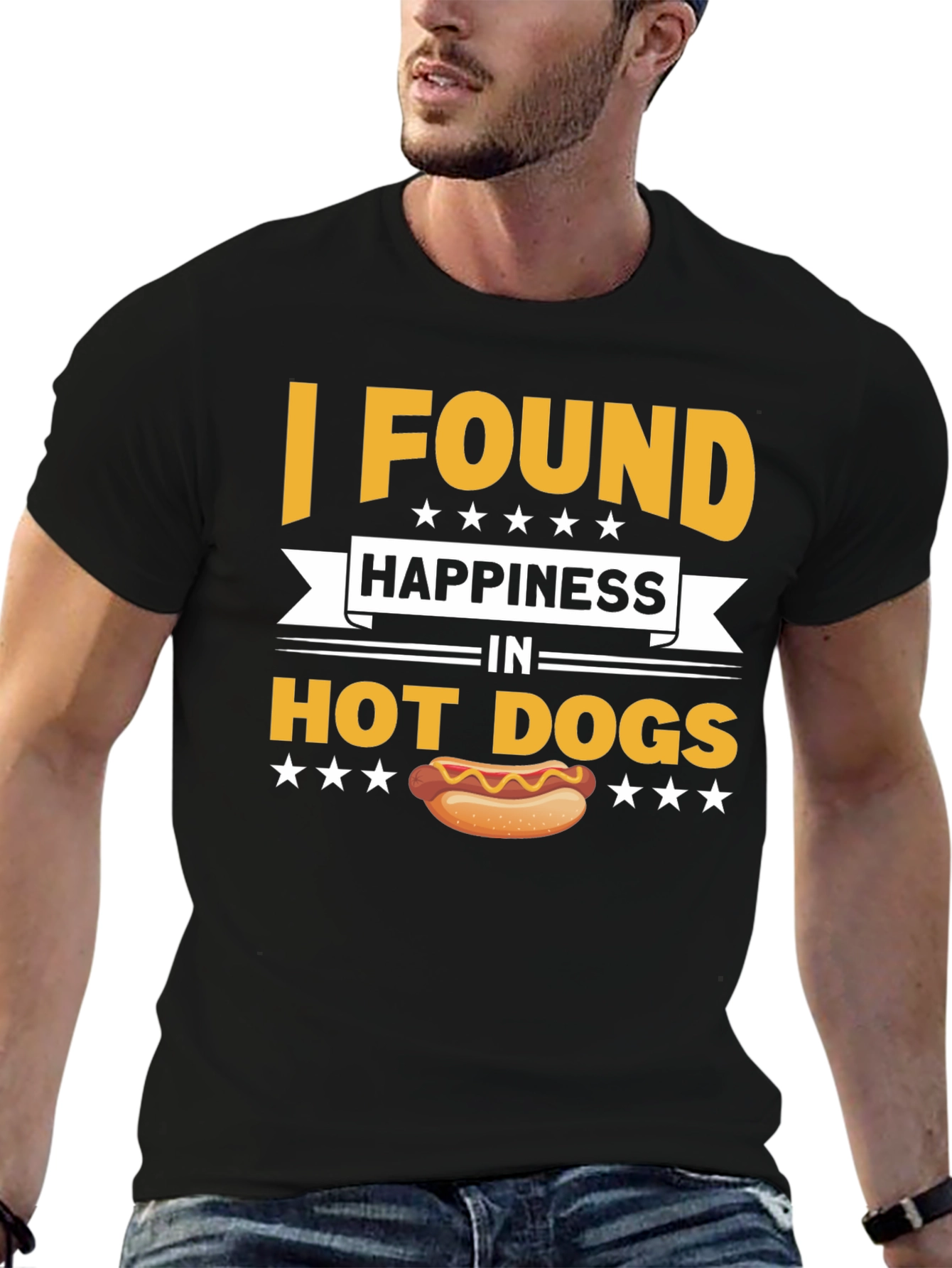 I Found Happiness In Hot Dogs T-Shirt