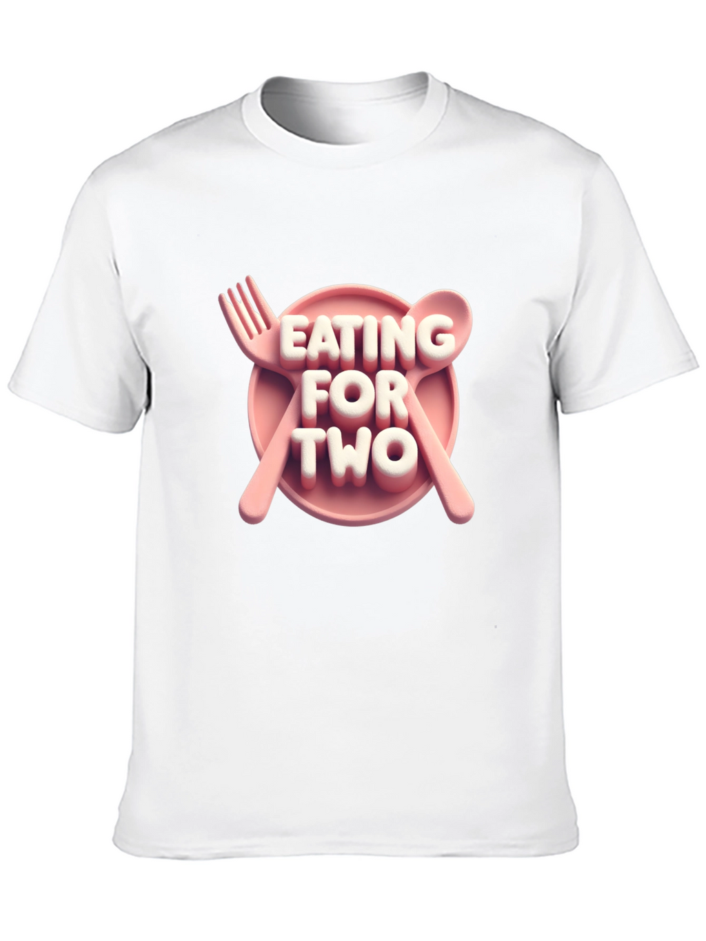 Eating for Two T-Shirt - Maternity Novelty Tee
