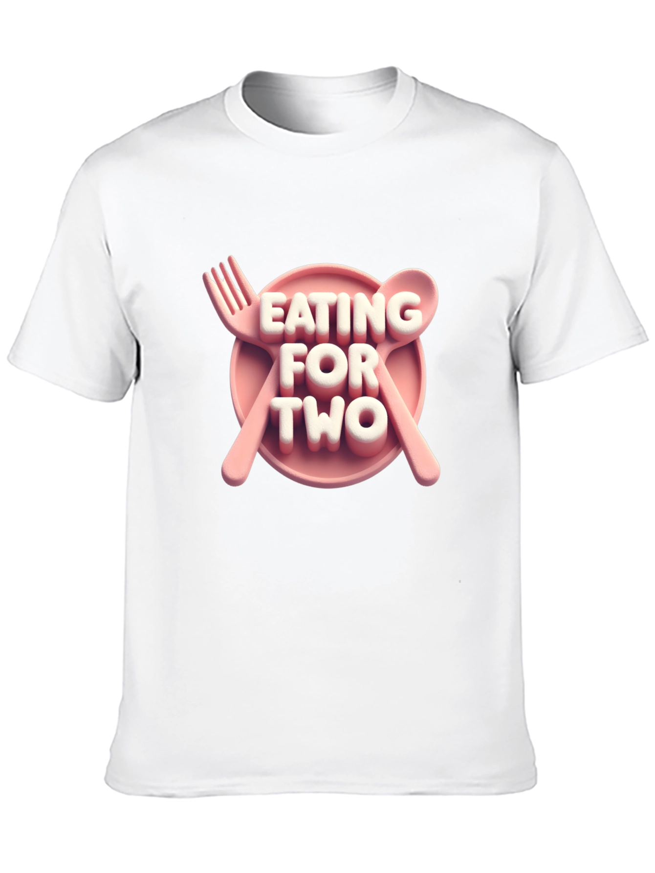 Eating for Two T-Shirt - Maternity Novelty Tee