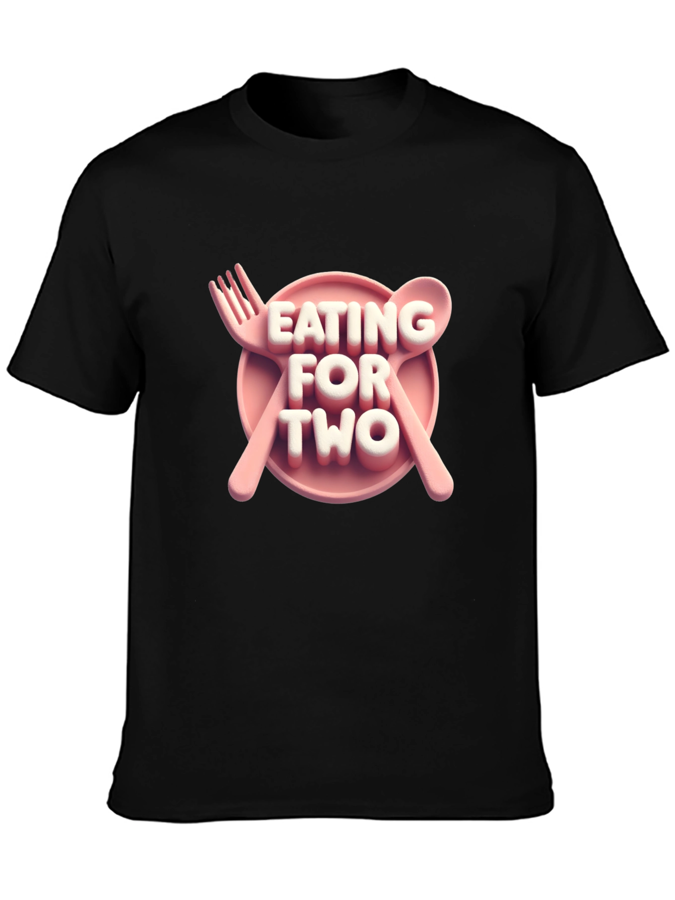 Eating for Two T-Shirt - Maternity Novelty Tee