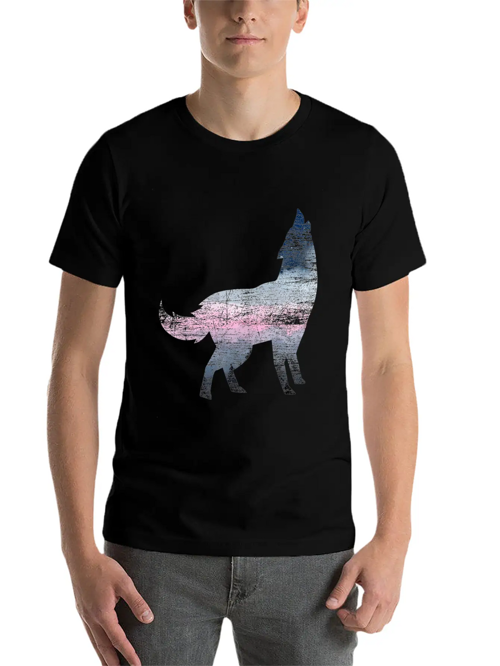 Wolf Animal Welfare Unisex Short Sleeve Soft Cotton T-Shirt – Casual Everyday Wear