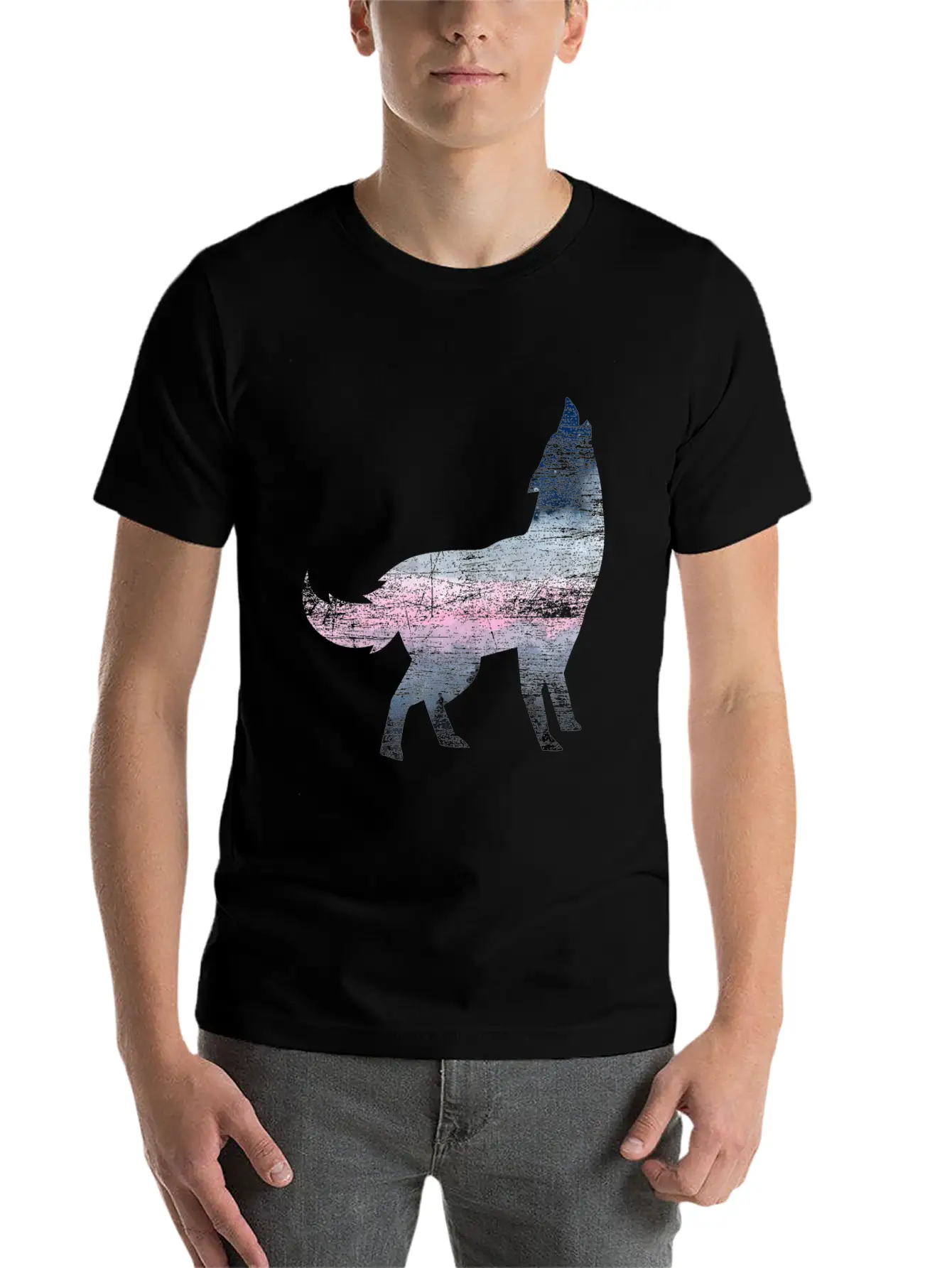 Wolf Animal Welfare Unisex Short Sleeve Soft Cotton T-Shirt – Casual Everyday Wear