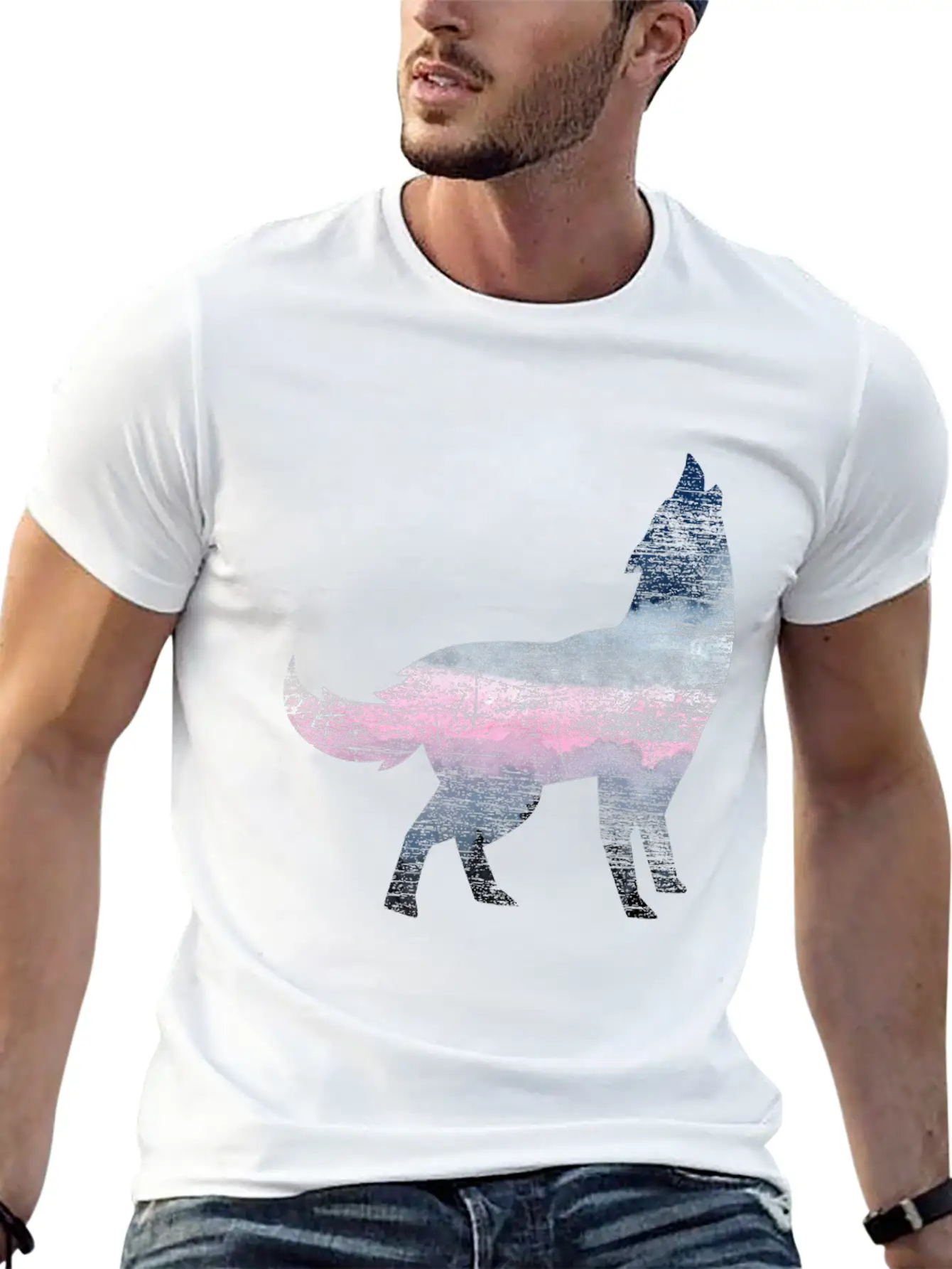 Wolf Animal Welfare Unisex Short Sleeve Soft Cotton T-Shirt – Casual Everyday Wear